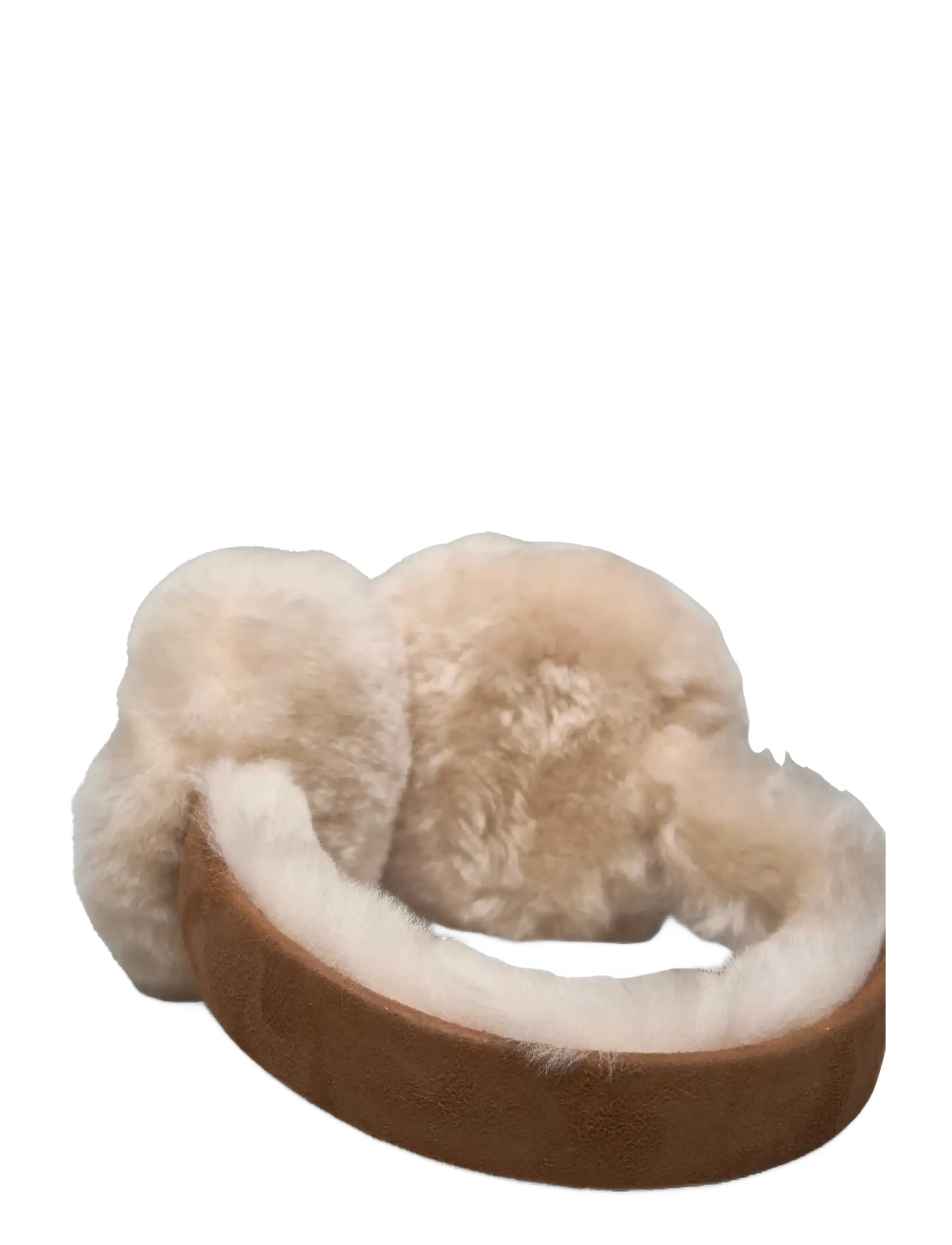 Rosemunde - RHSydney Shearling Ear Warmers - mütsid - almond - 1