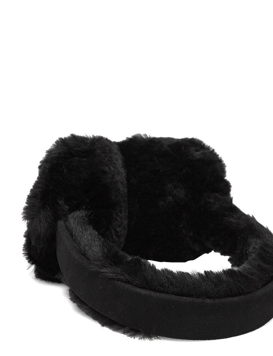 Rosemunde - RHSydney Shearling Ear Warmers - stirnbänder - black - 1