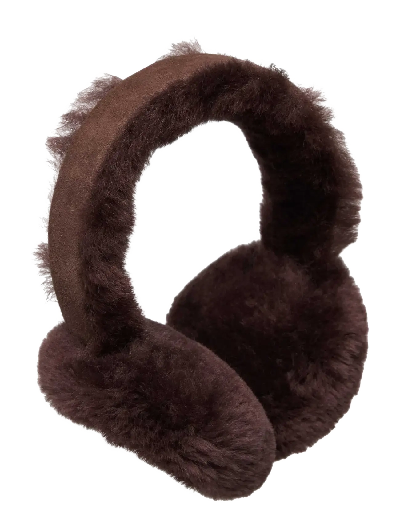 Rosemunde RHSydney Shearling Ear Warmers - Aksessuaarid - COFFEE BROWN / brown