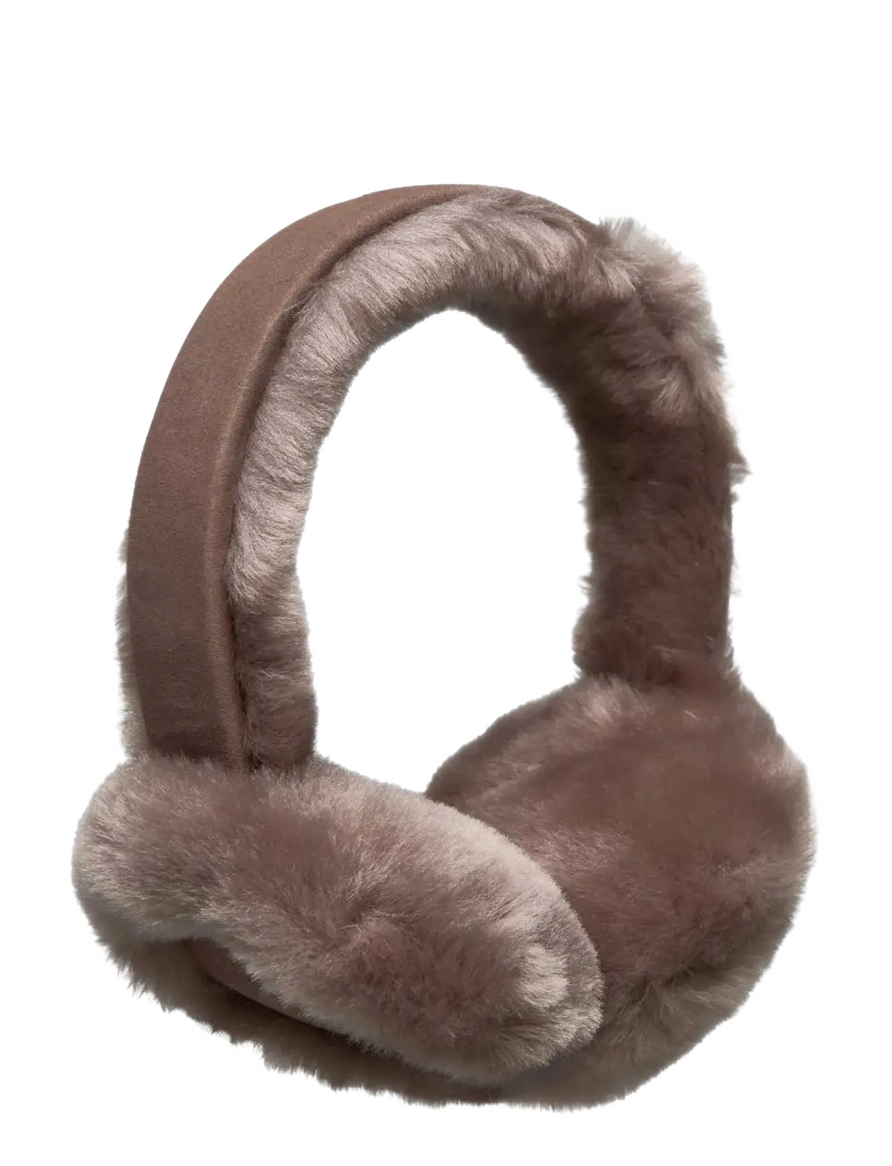 Rosemunde RHSydney Shearling Ear Warmers - Rosemunde - ELK BROWN / brown