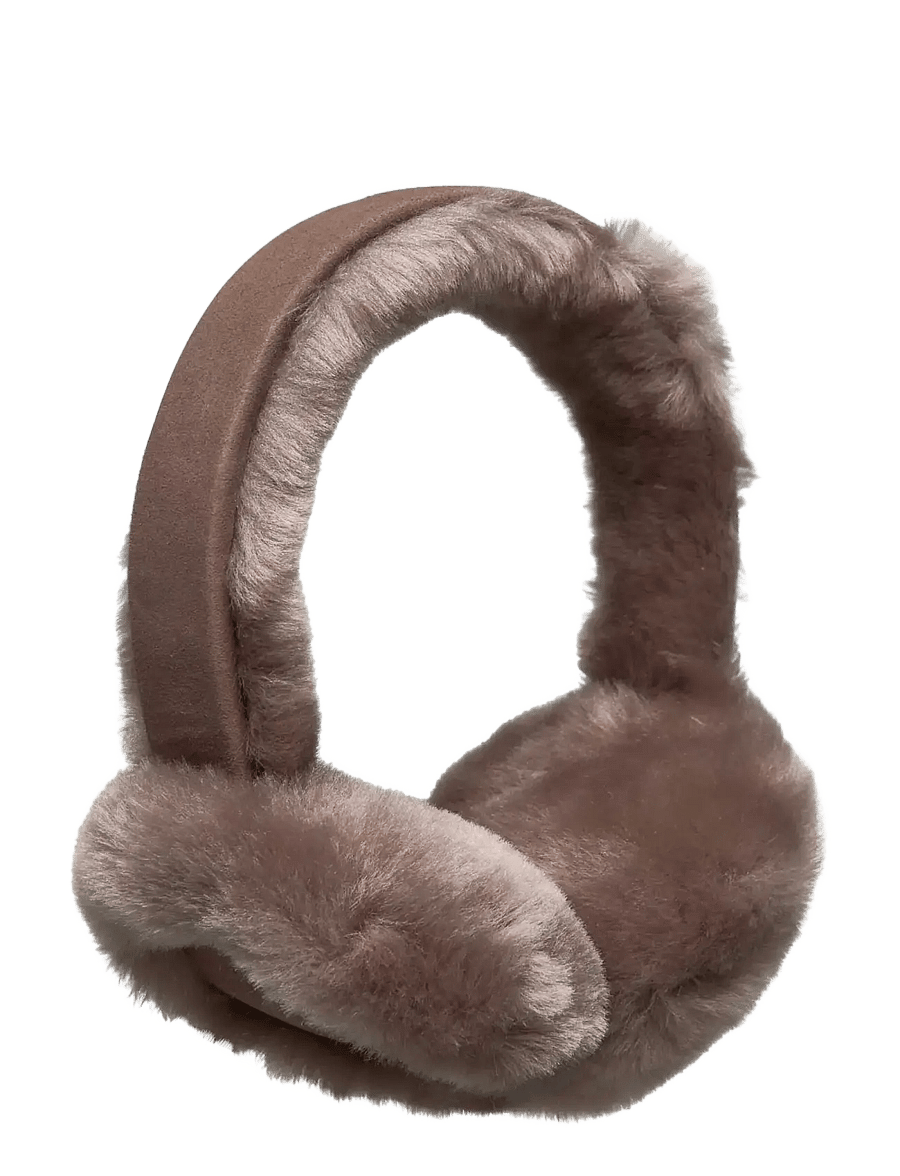 Rosemunde - RHSydney Shearling Ear Warmers - mütsid - elk brown - 0