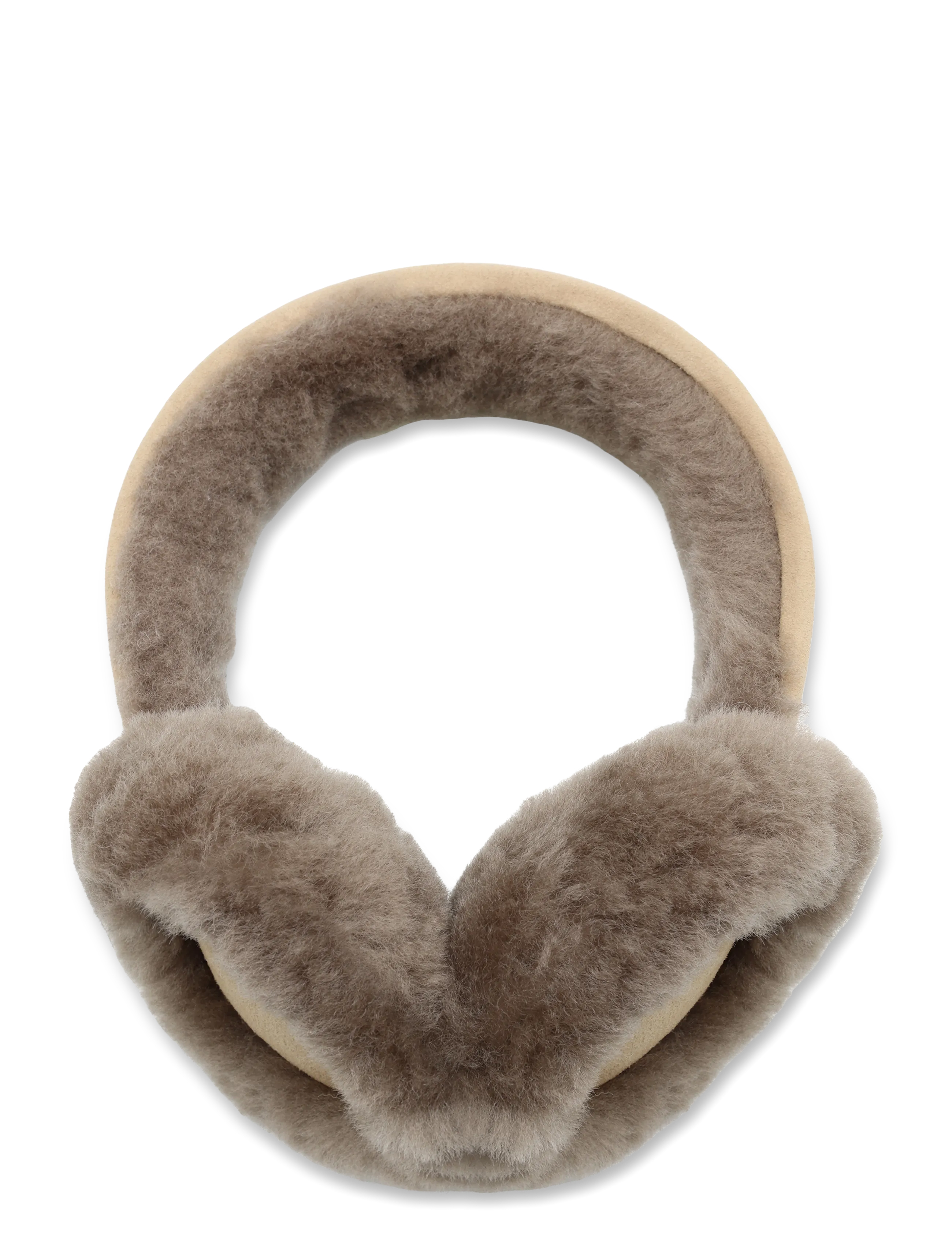 Rosemunde RHSydney Shearling Ear Warmers - Accessories - TAUPE / beige