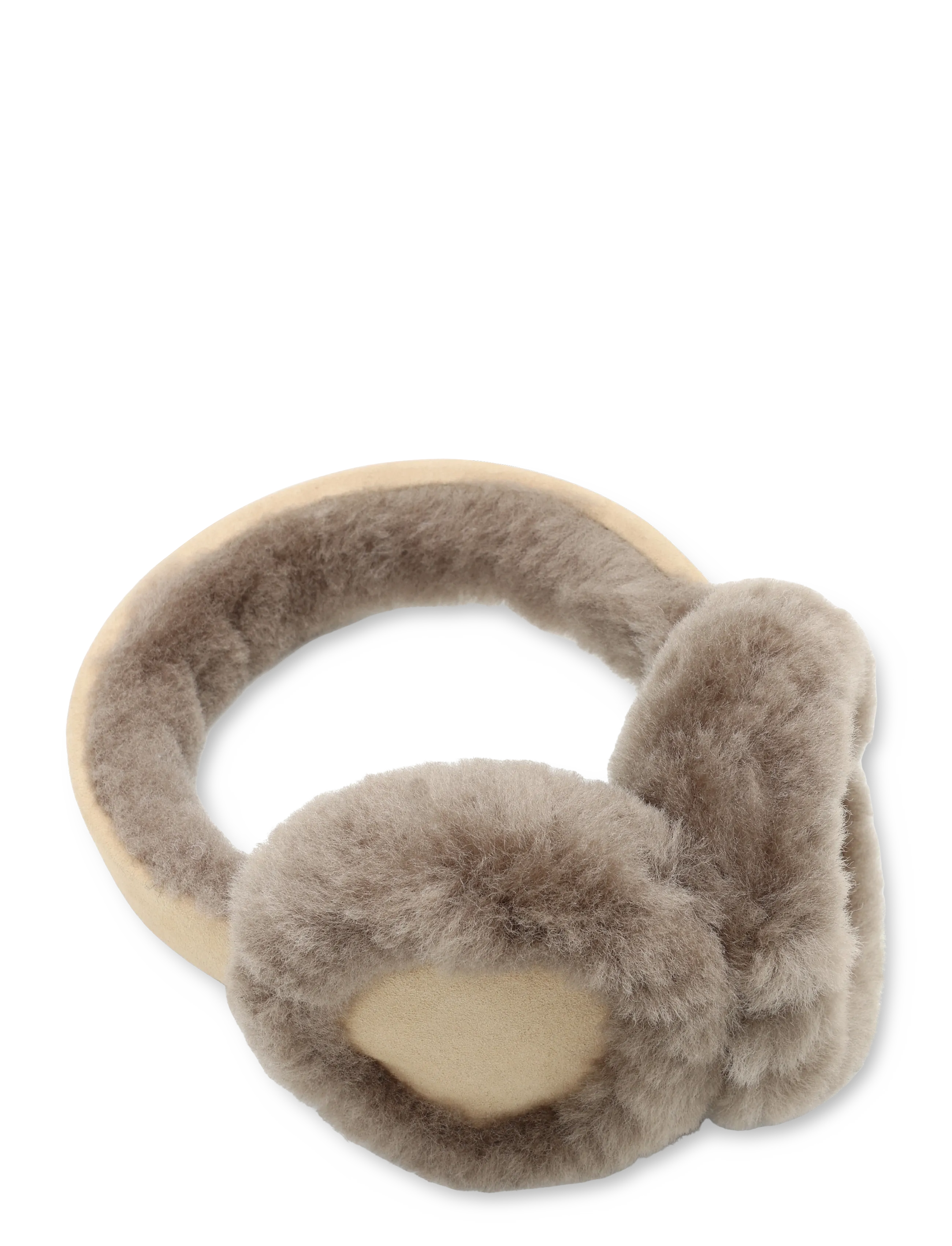 Rosemunde - RHSydney Shearling Ear Warmers - hüte - taupe - 2