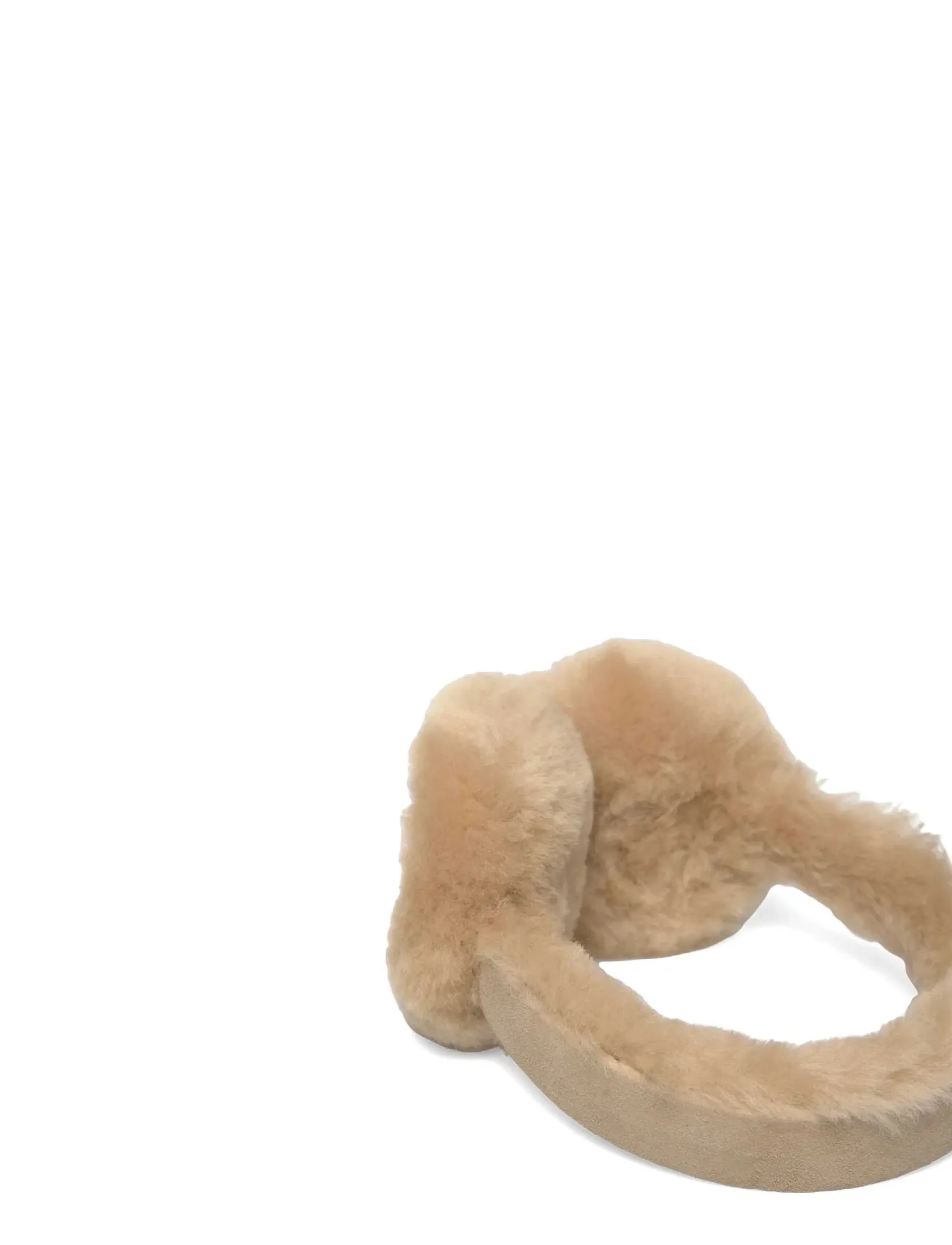 Rosemunde - RHSydney Shearling Ear Warmers - mütsid - taupe - 1