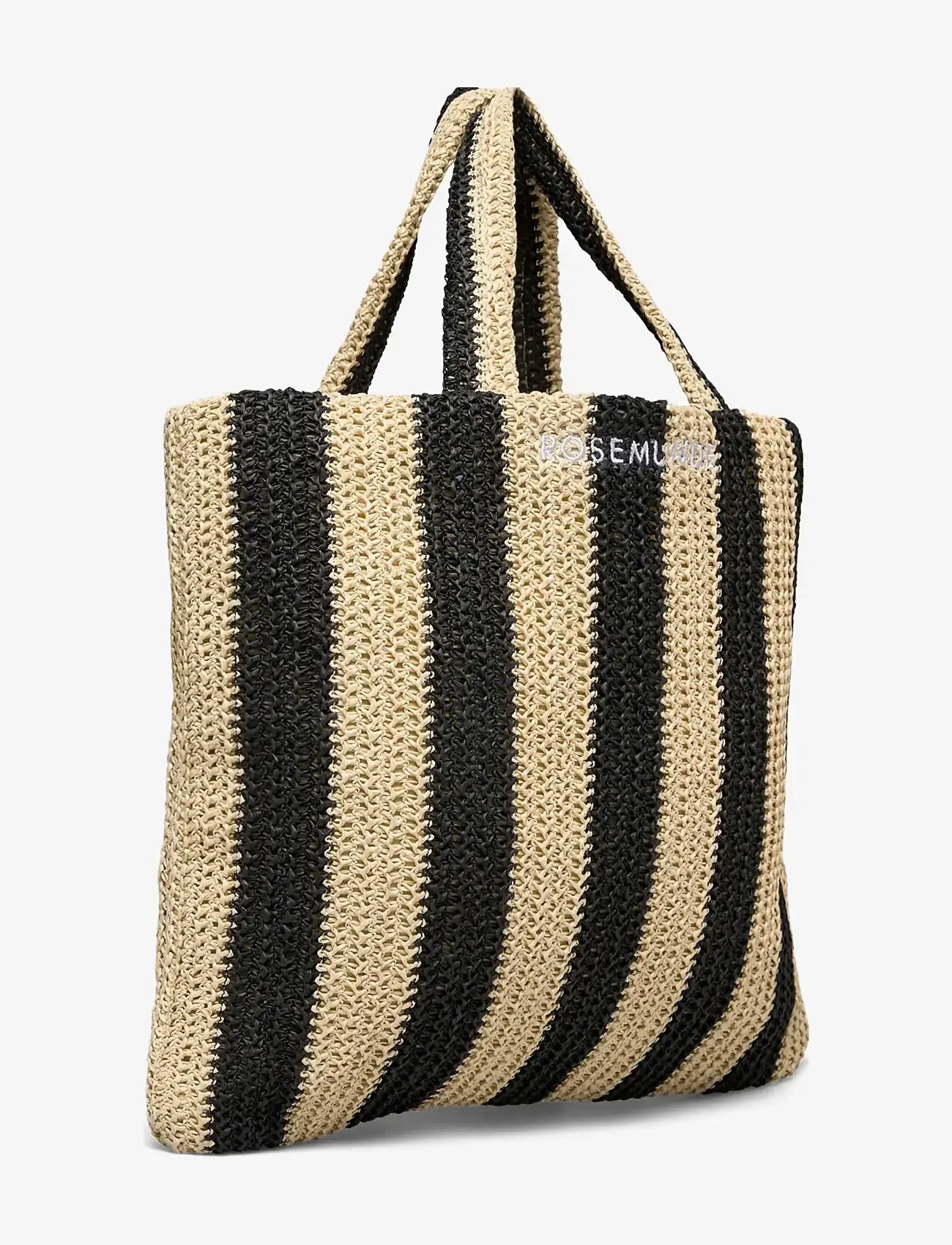 Rosemunde - RBAlva Medium handbag - sacs de plage - solid nature w/black stripe - 3