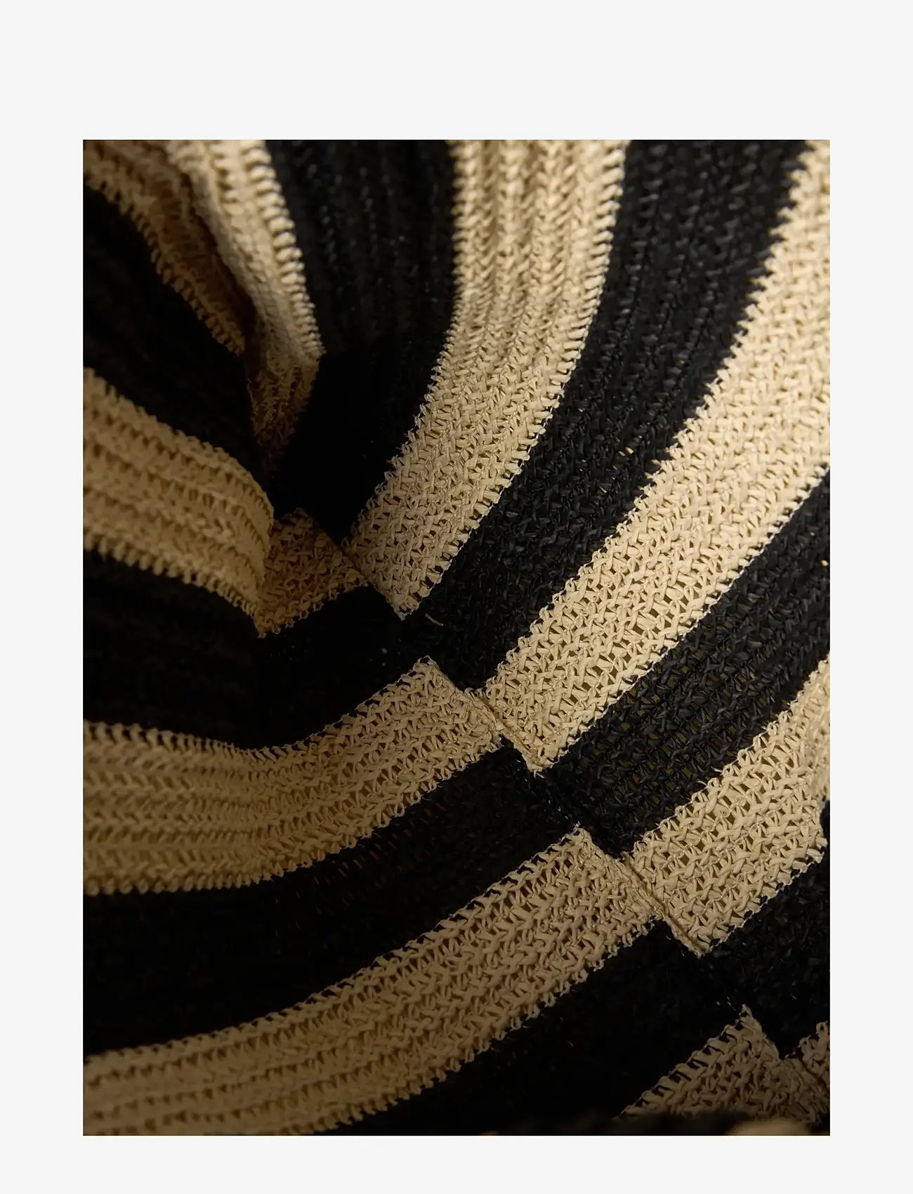 Rosemunde - RBAlva Medium handbag - sacs de plage - solid nature w/black stripe - 4