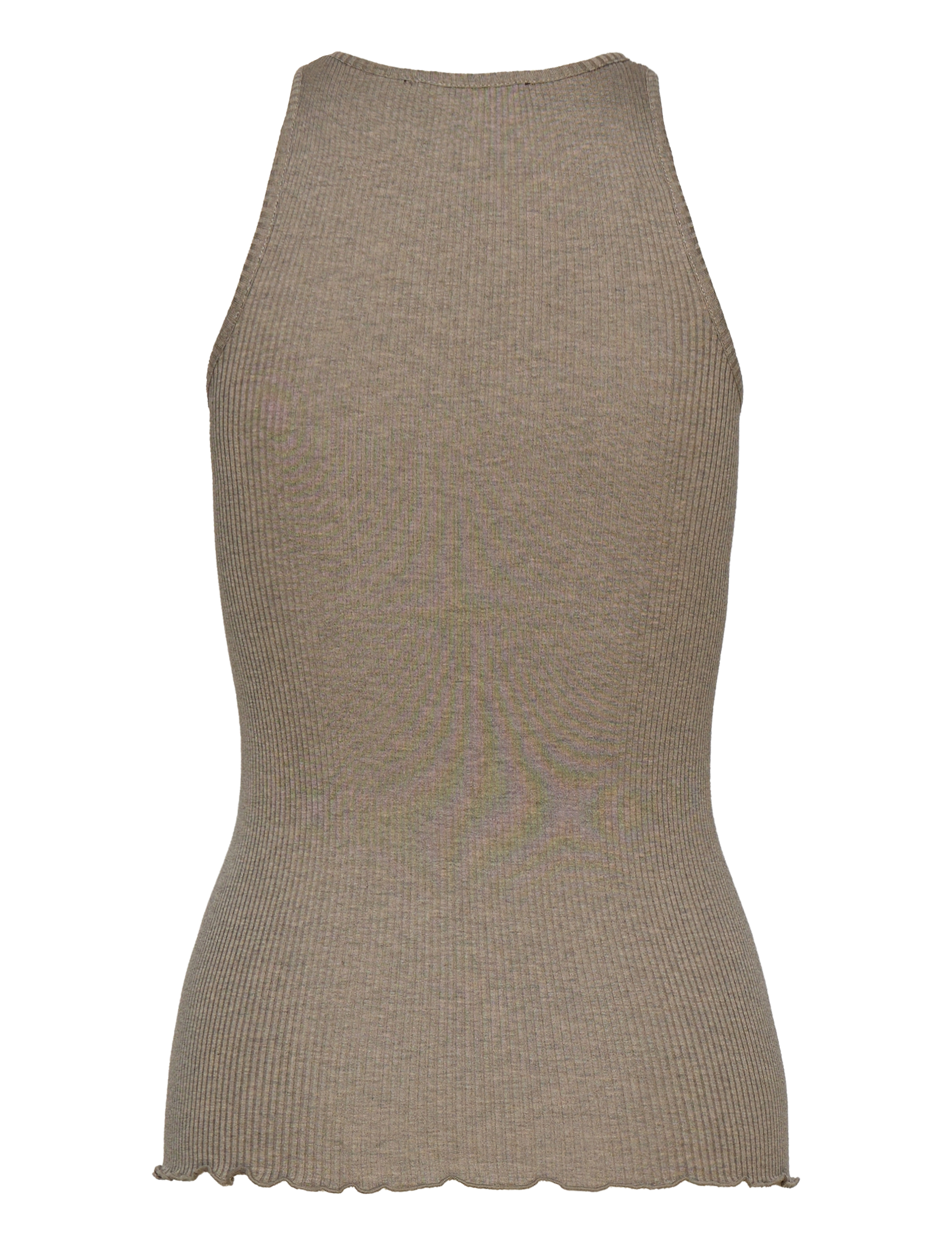 Rosemunde - Silk top - brown melange - 1