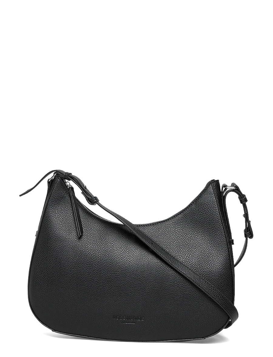 Rosemunde - RBSanya Big Shoulder Bag - hverdags stil - black silver - 0