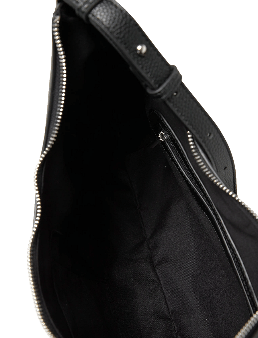 Rosemunde - RBSanya Big Shoulder Bag - hverdags stil - black silver - 3