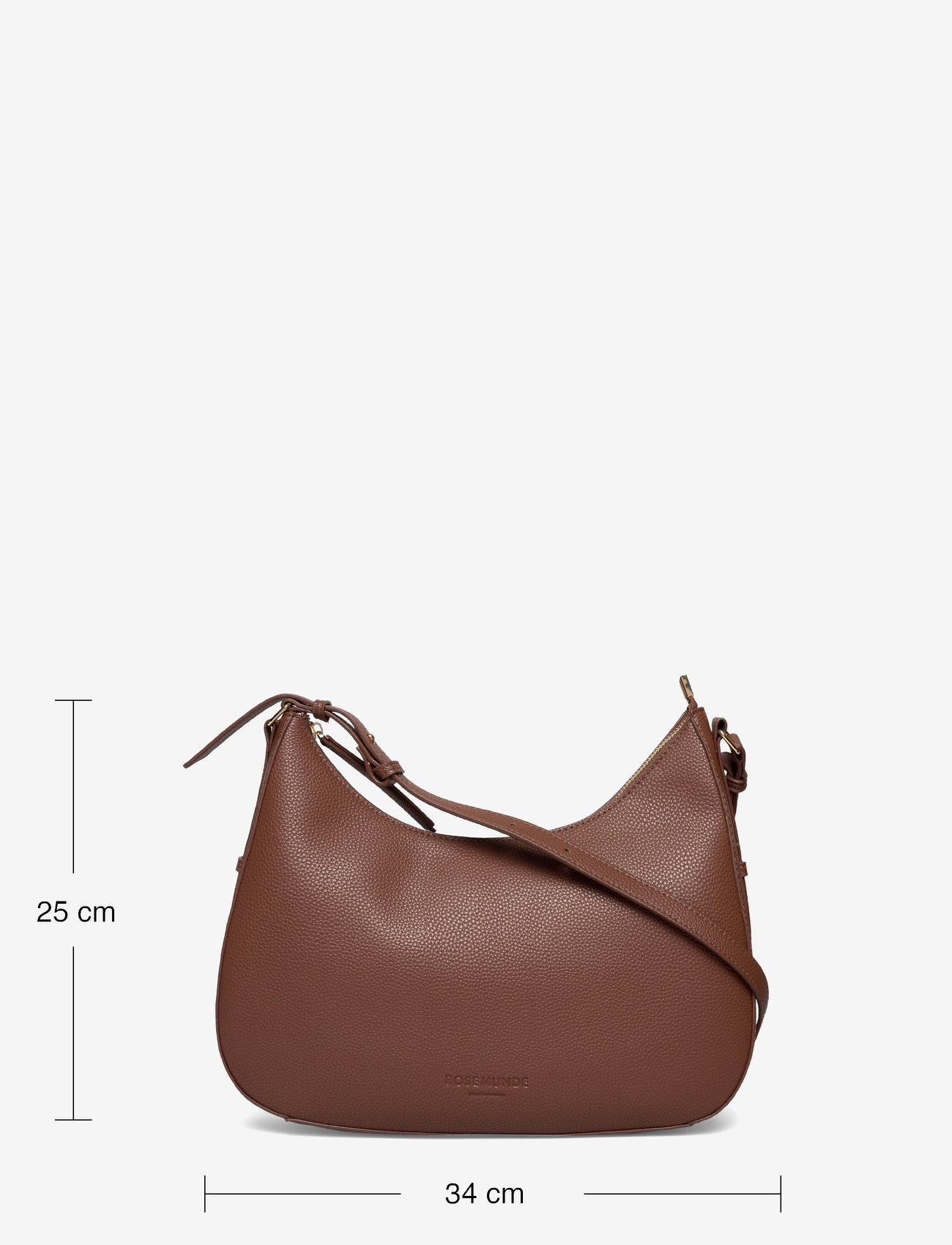 Rosemunde - RBSanya Big Shoulder Bag - erilised sündmused - cocoa brown gold - 4