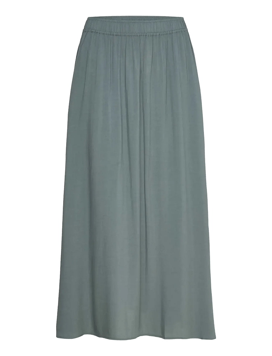 Rosemunde - RWElif MW Midi Skirt - midi skirts - balsam green - 1