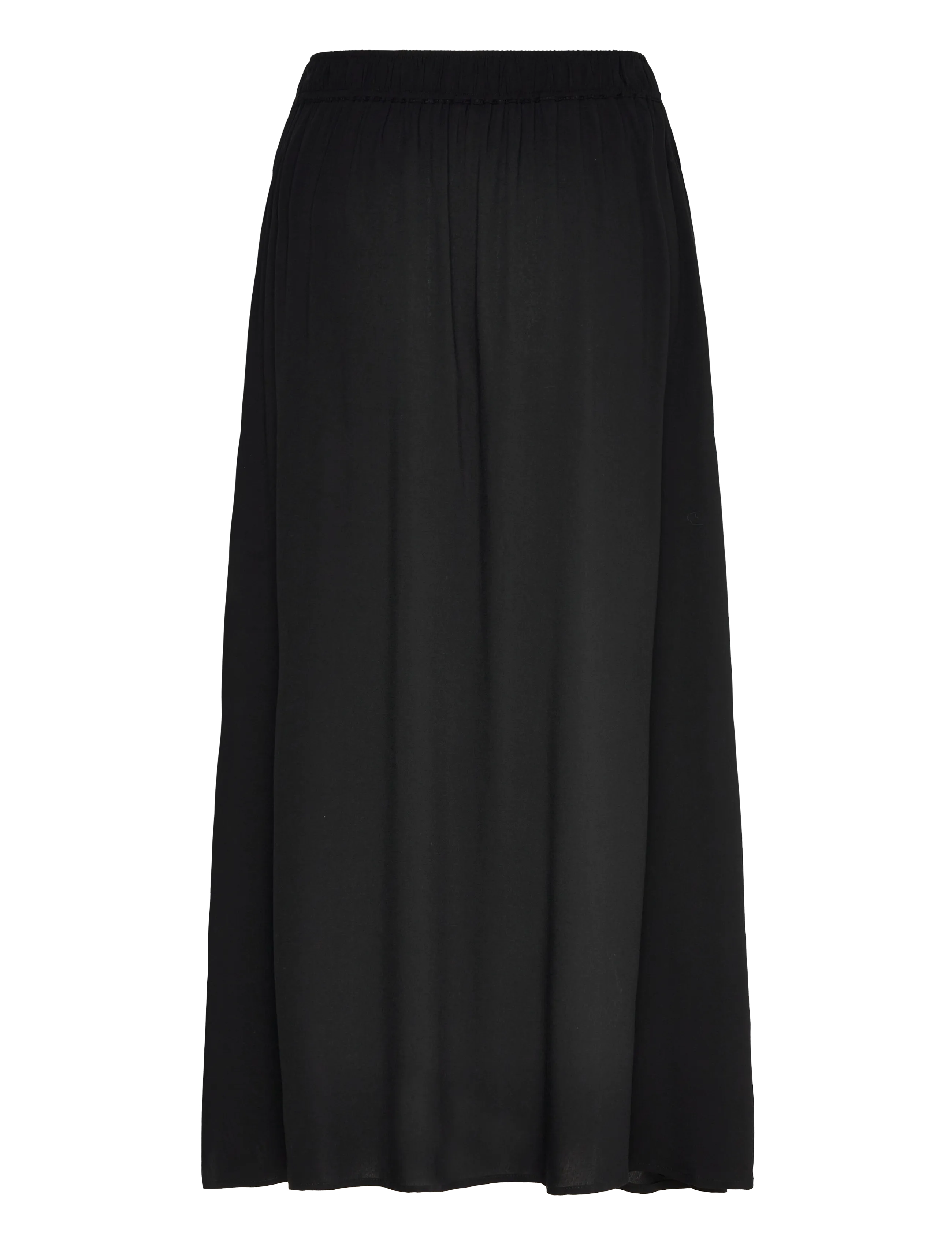 Rosemunde - RWElif MW Midi Skirt - midi nederdele - black - 1