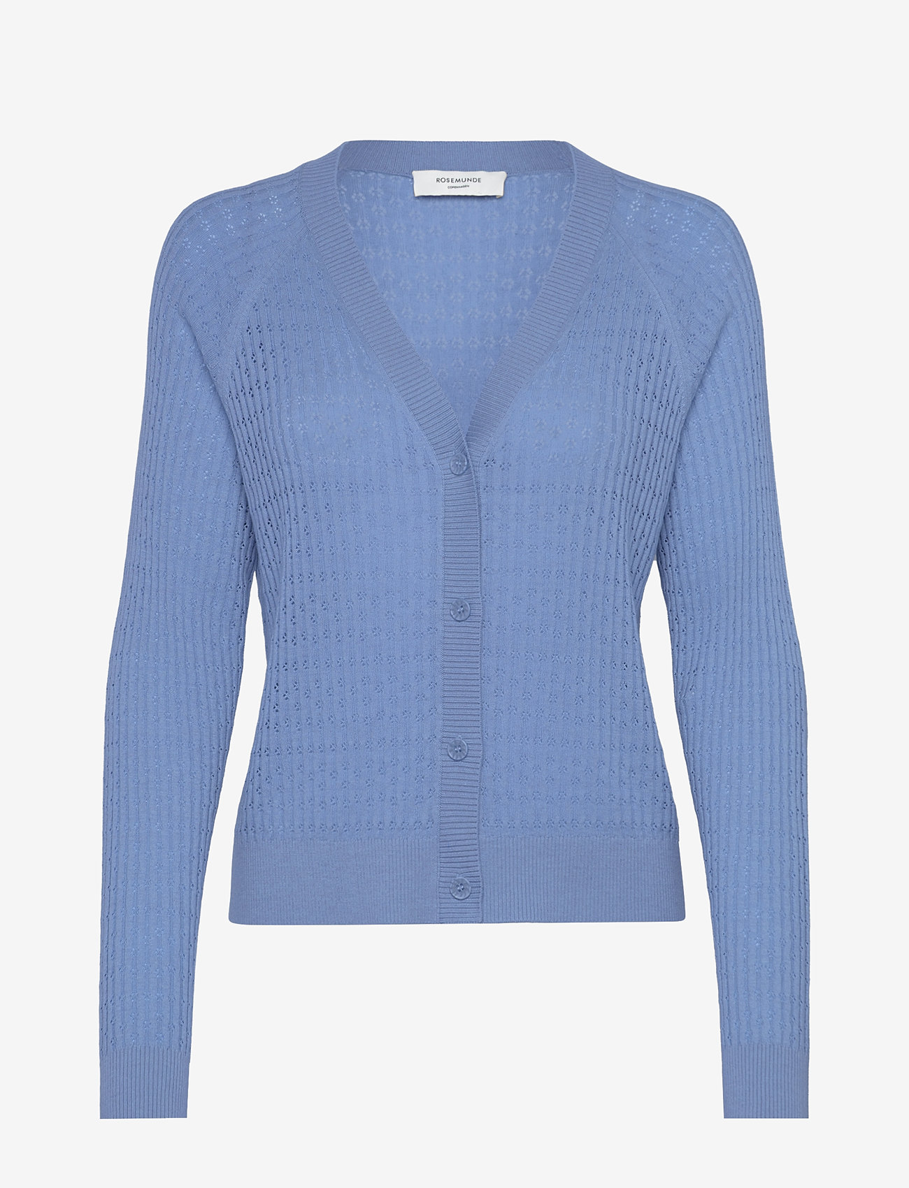 Rosemunde - RWSamira LS Cardigan - cardigans - blue heaven - 1
