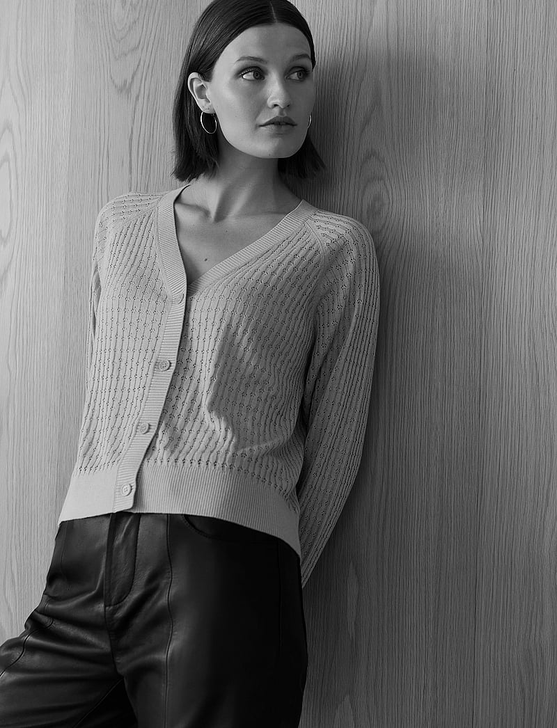 Rosemunde - RWSamira LS Cardigan - cardigans - blue heaven - 0