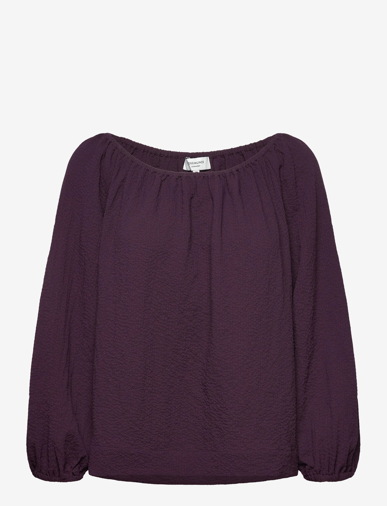 Rosemunde - RWKendall 3/4 Blouse - langærmede bluser - plum perfect - 0