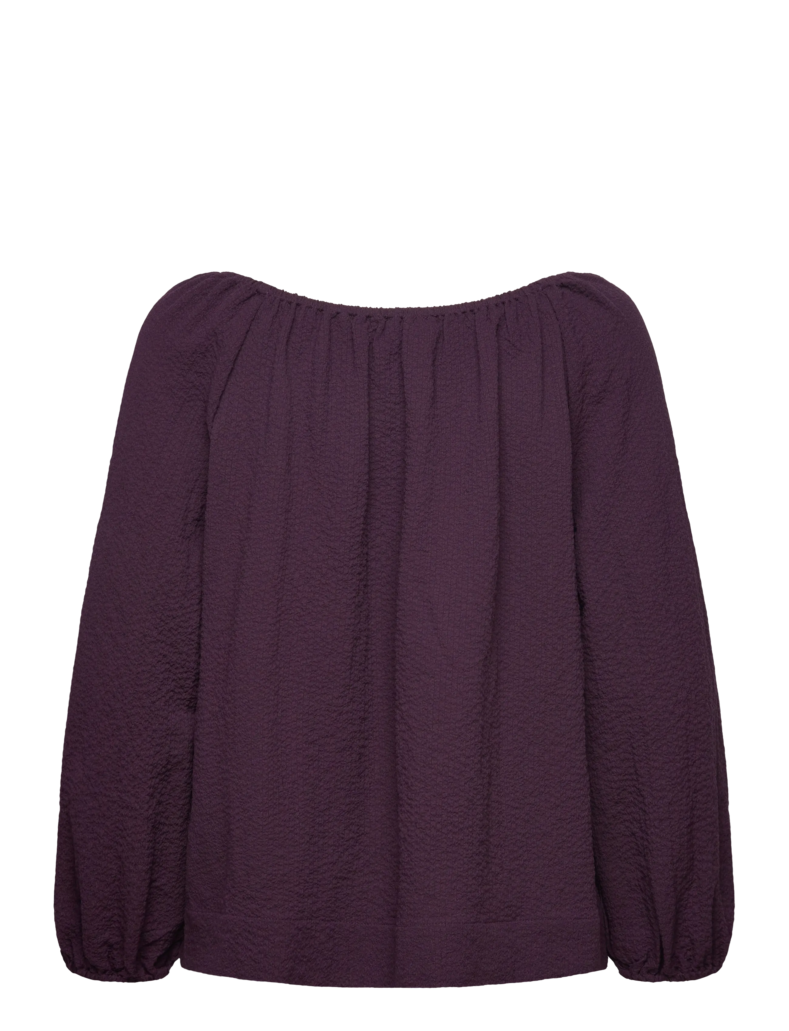 Rosemunde - RWKendall 3/4 Blouse - langærmede bluser - plum perfect - 1