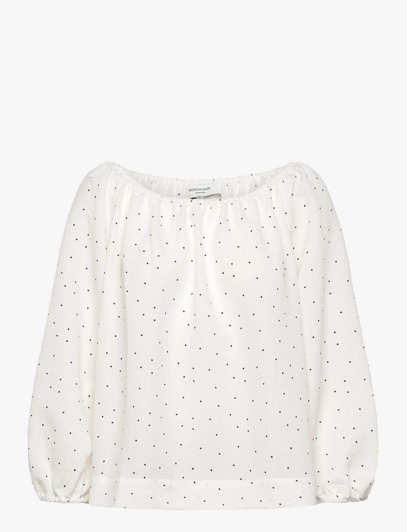 Rosemunde - RWKendall 3/4 Blouse - langärmlige blusen - random dot print - 1
