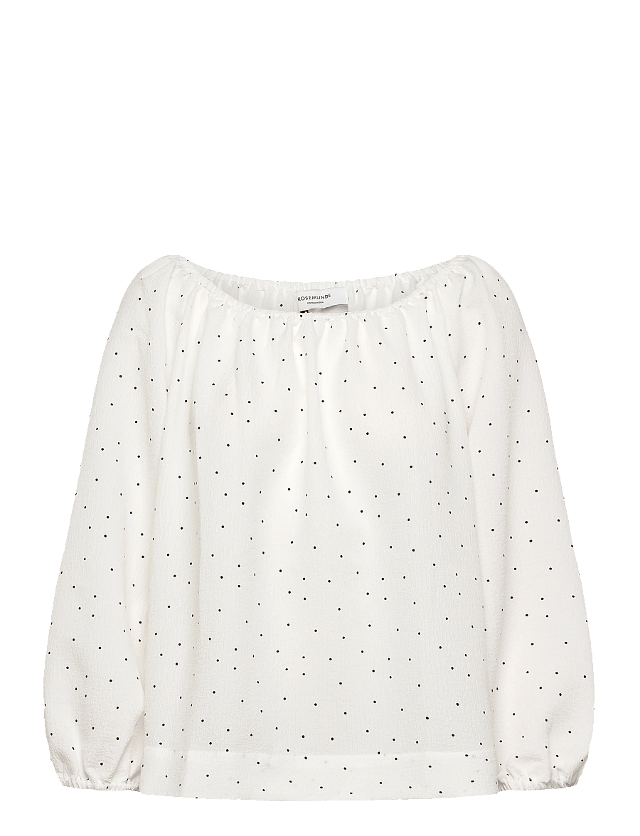 Rosemunde - RWKendall 3/4 Blouse - pikkade varrukatega pluusid - random dot print - 1