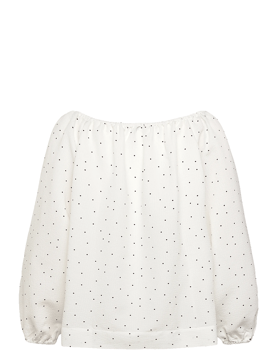 Rosemunde - RWKendall 3/4 Blouse - pikkade varrukatega pluusid - random dot print - 2