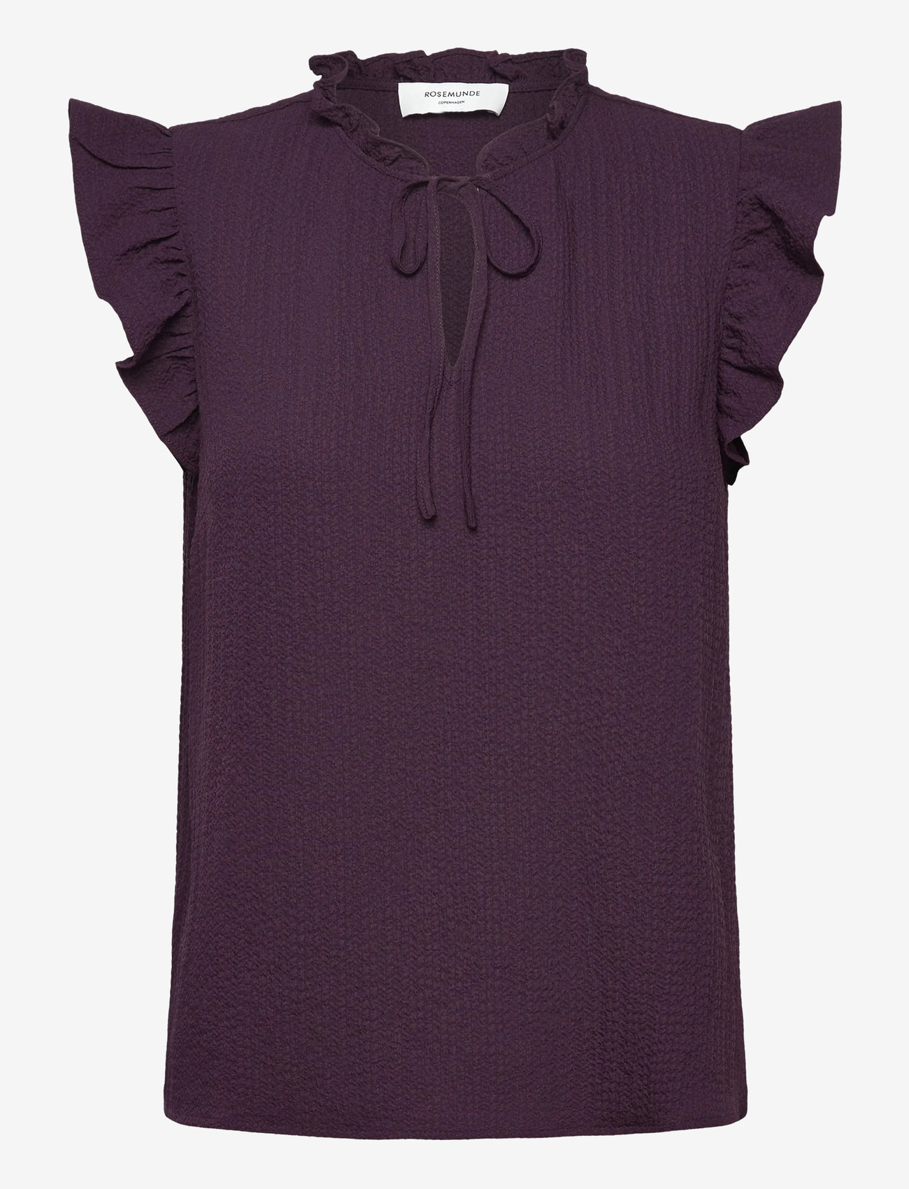 Rosemunde - RWKendall SL Regular Blouse - Ærmeløse bluser - plum perfect - 0