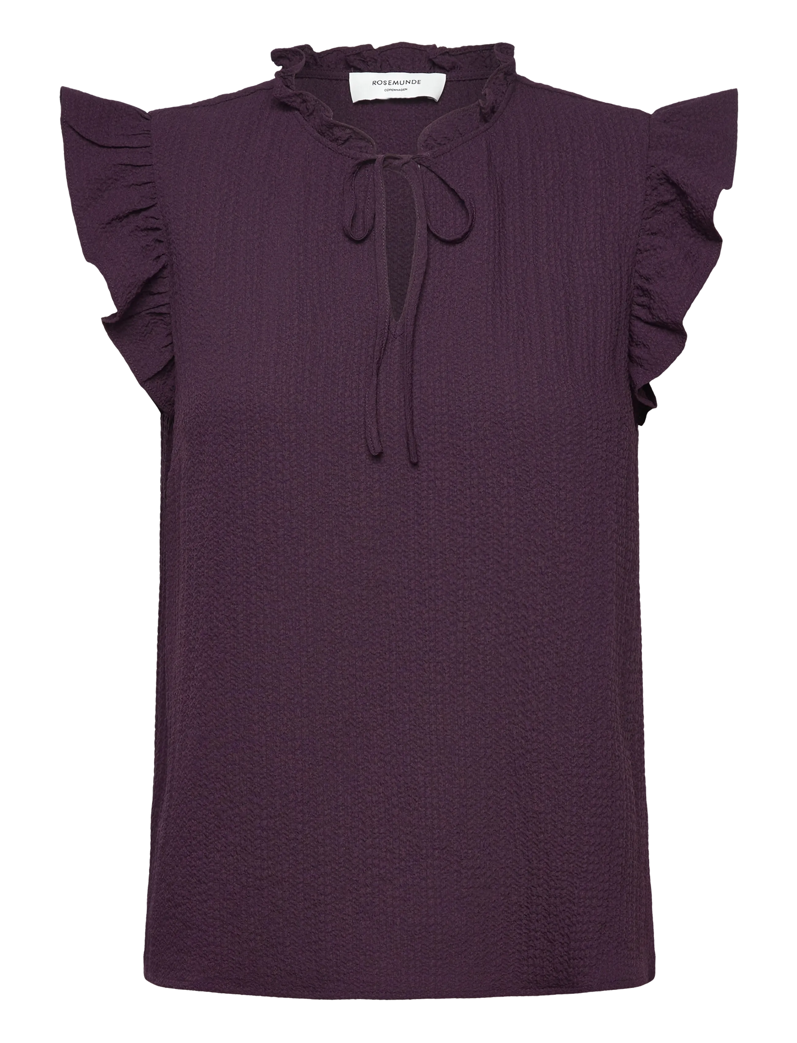 Rosemunde RWKendall SL Regular Blouse - Bluser - PLUM PERFECT / burgundy
