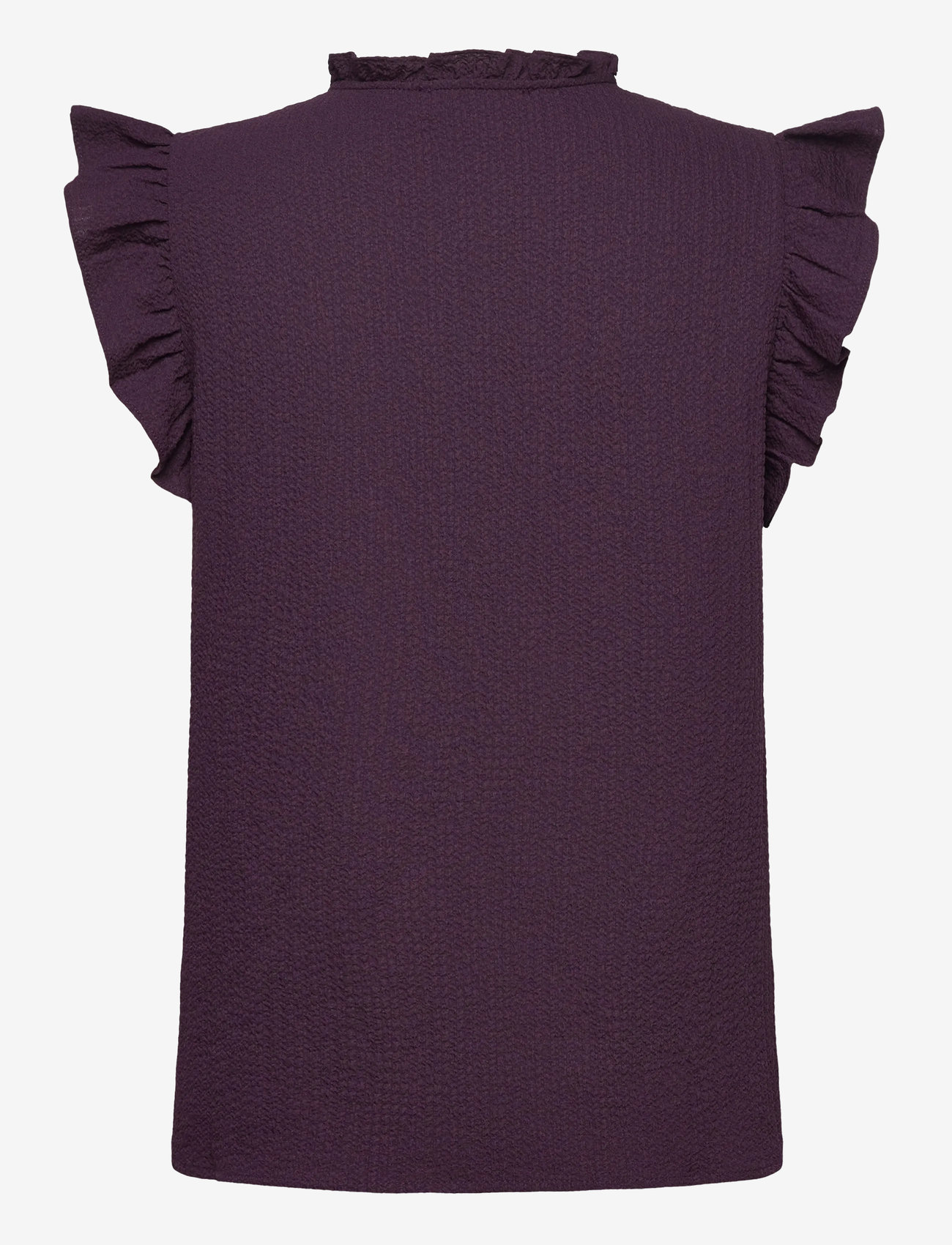 Rosemunde - RWKendall SL Regular Blouse - Ærmeløse bluser - plum perfect - 1