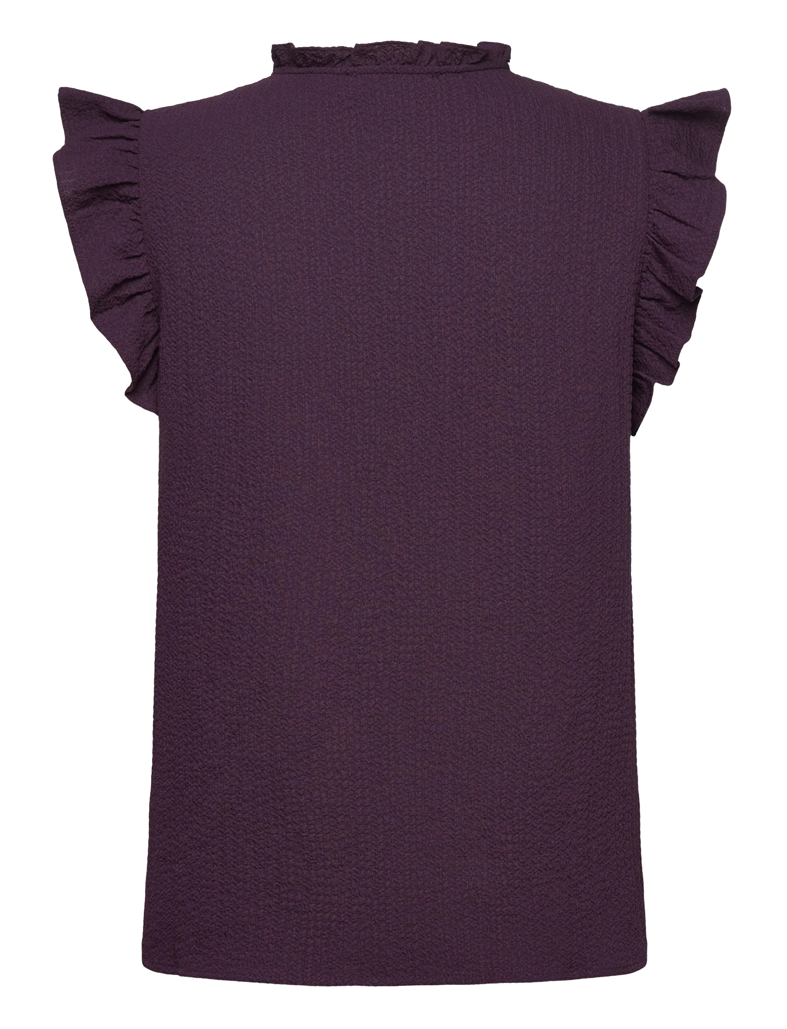 Rosemunde - RWKendall SL Regular Blouse - bluzki bez rękawów - plum perfect - 1