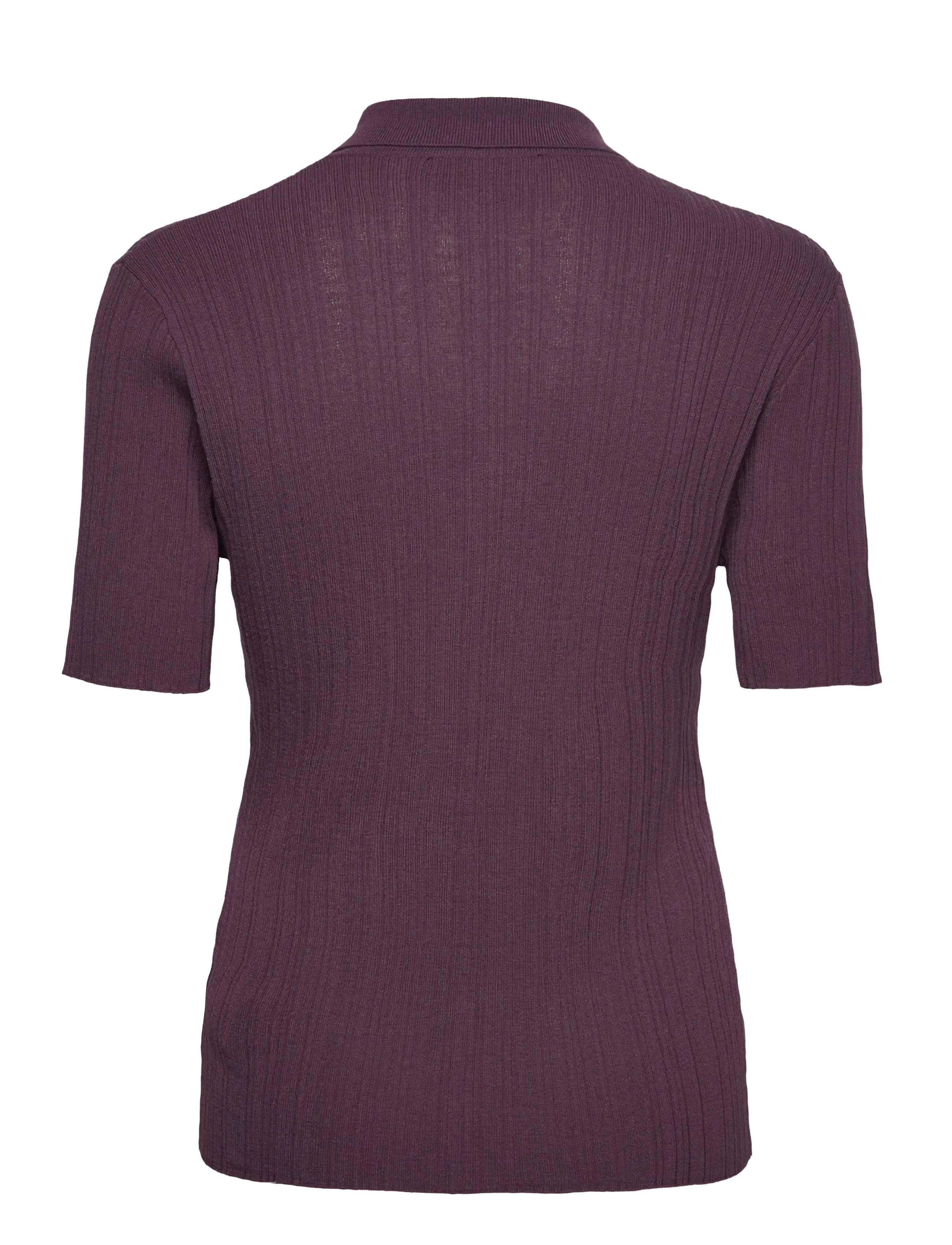 Rosemunde - RWRosie SS Regular Cardigan - t-shirts - plum perfect - 1