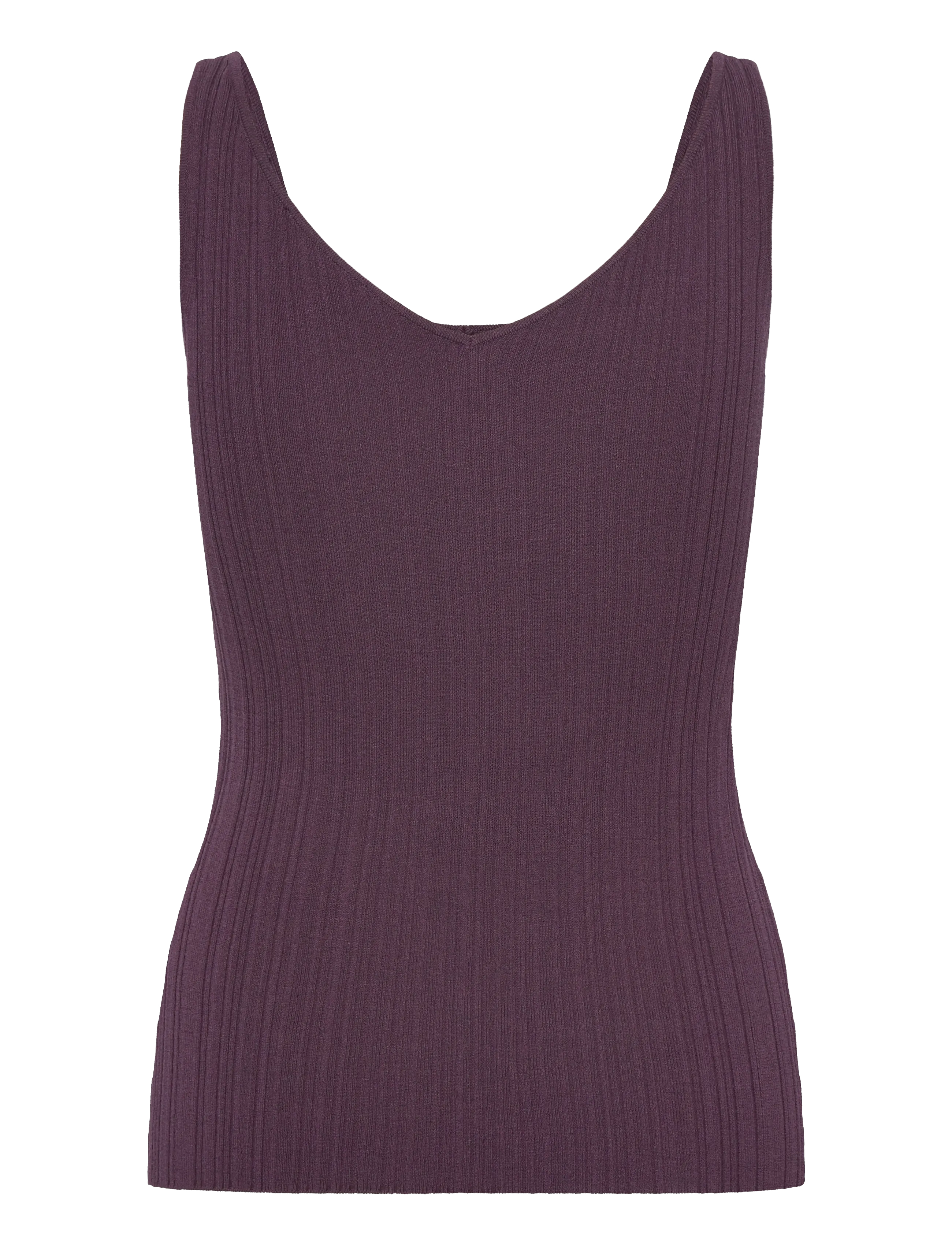 Rosemunde - RWRosie SL Regular Top - tanktops - plum perfect - 2