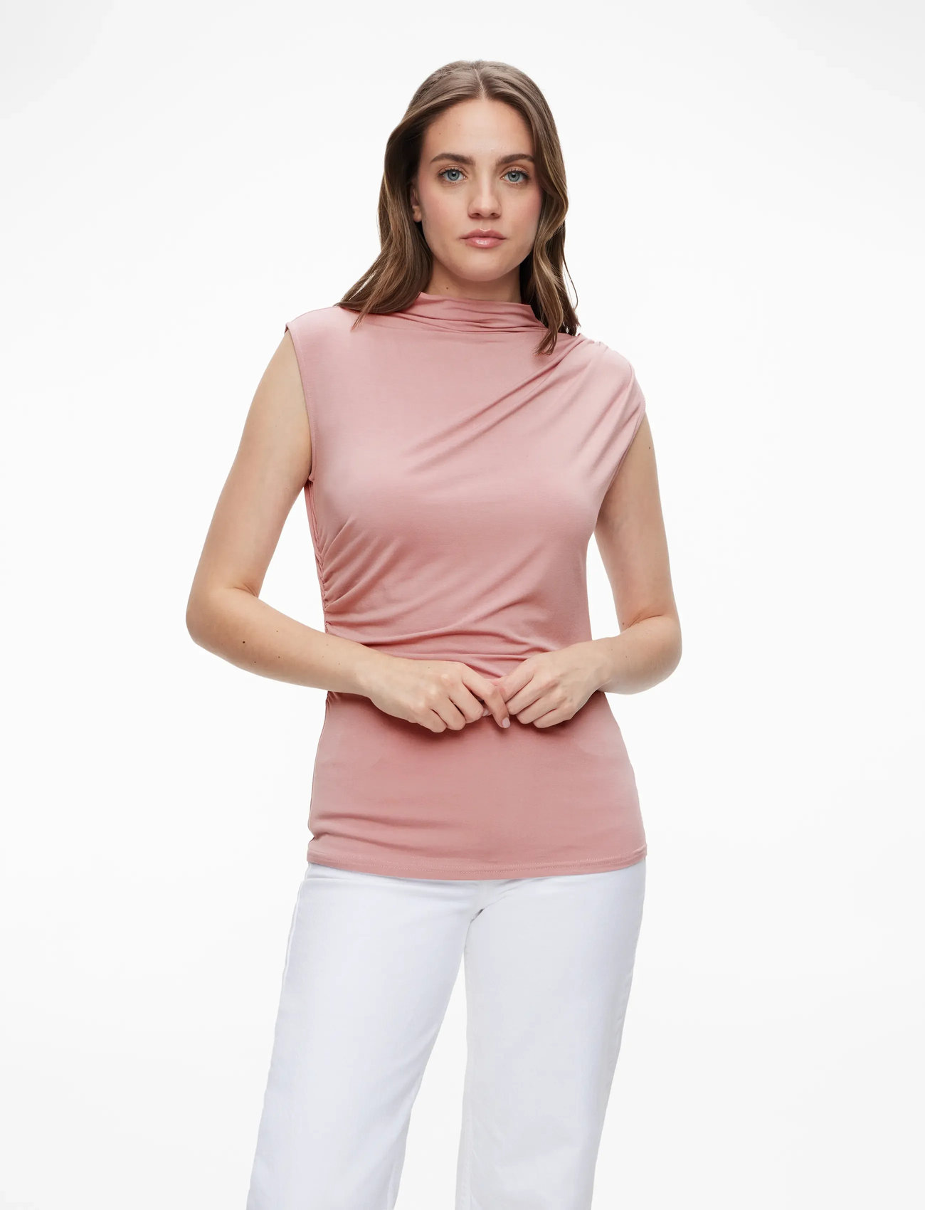 Rosemunde - RWBiarritz SL Regular Top - tanktops - woodrose - 0