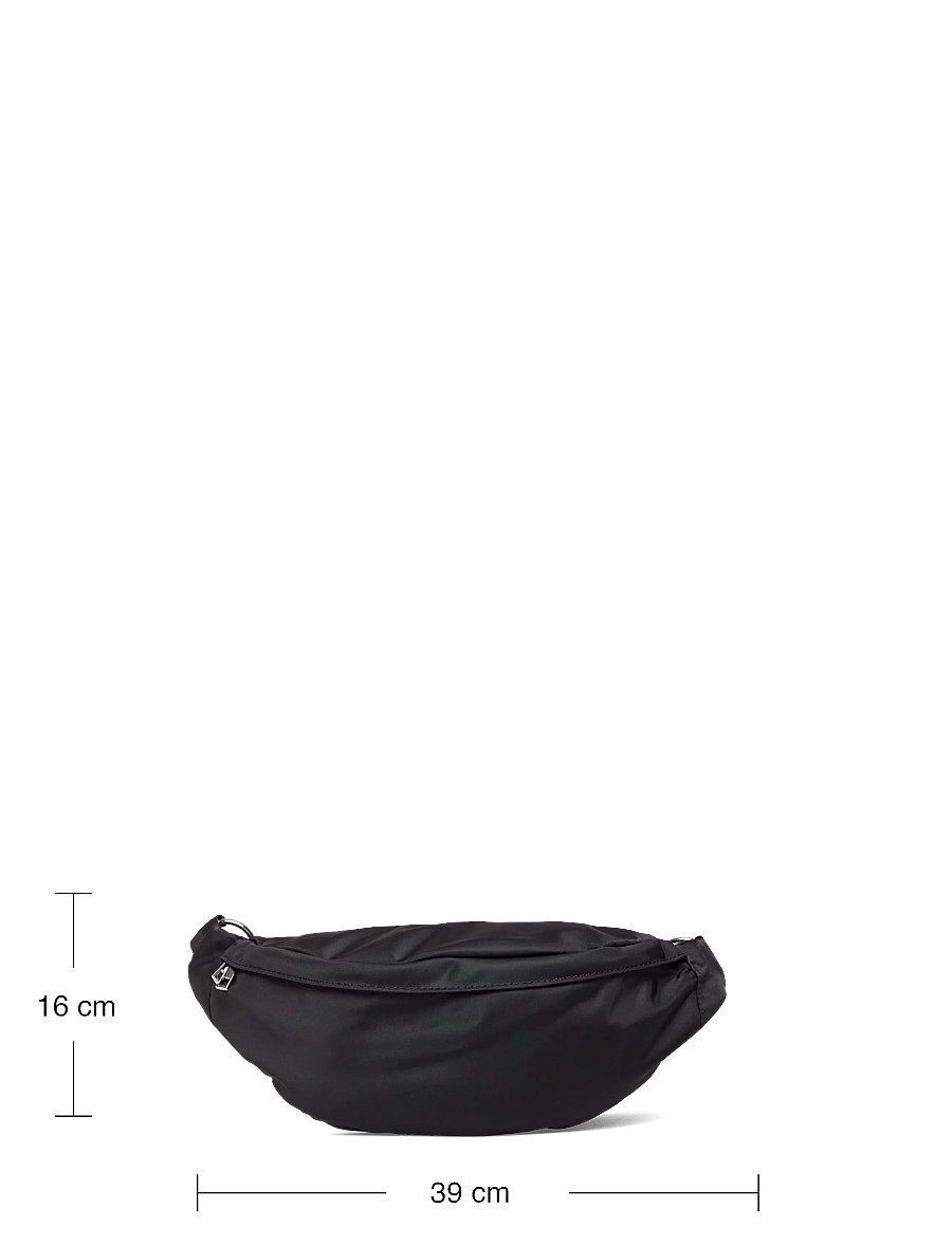 Rosemunde - RBAlicia Medium Bum Bag - bæltetasker - black silver - 4