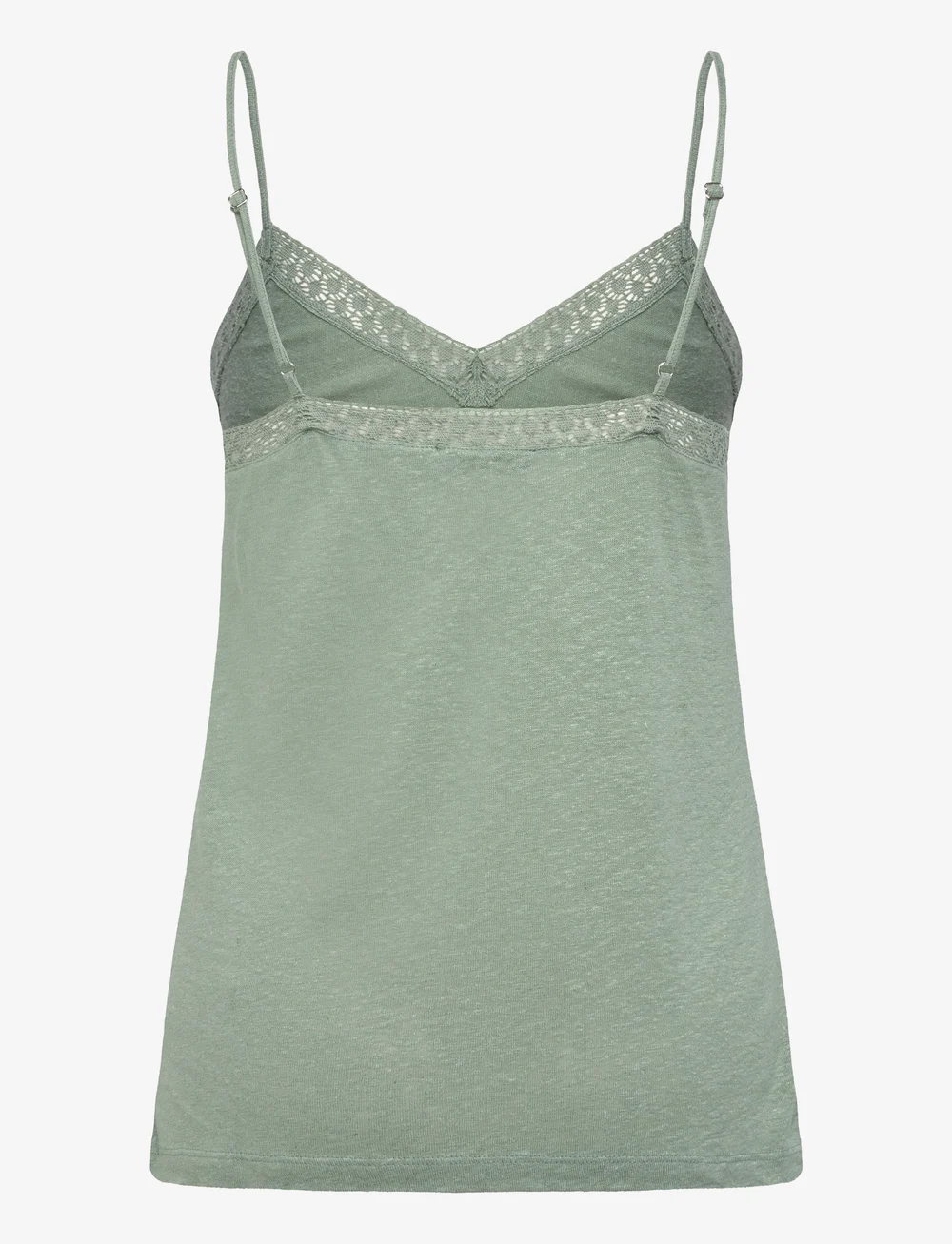 Rosemunde - RWAmina SL Regular Strap Top - topid ja varrukateta alussärgid - chinois green - 1