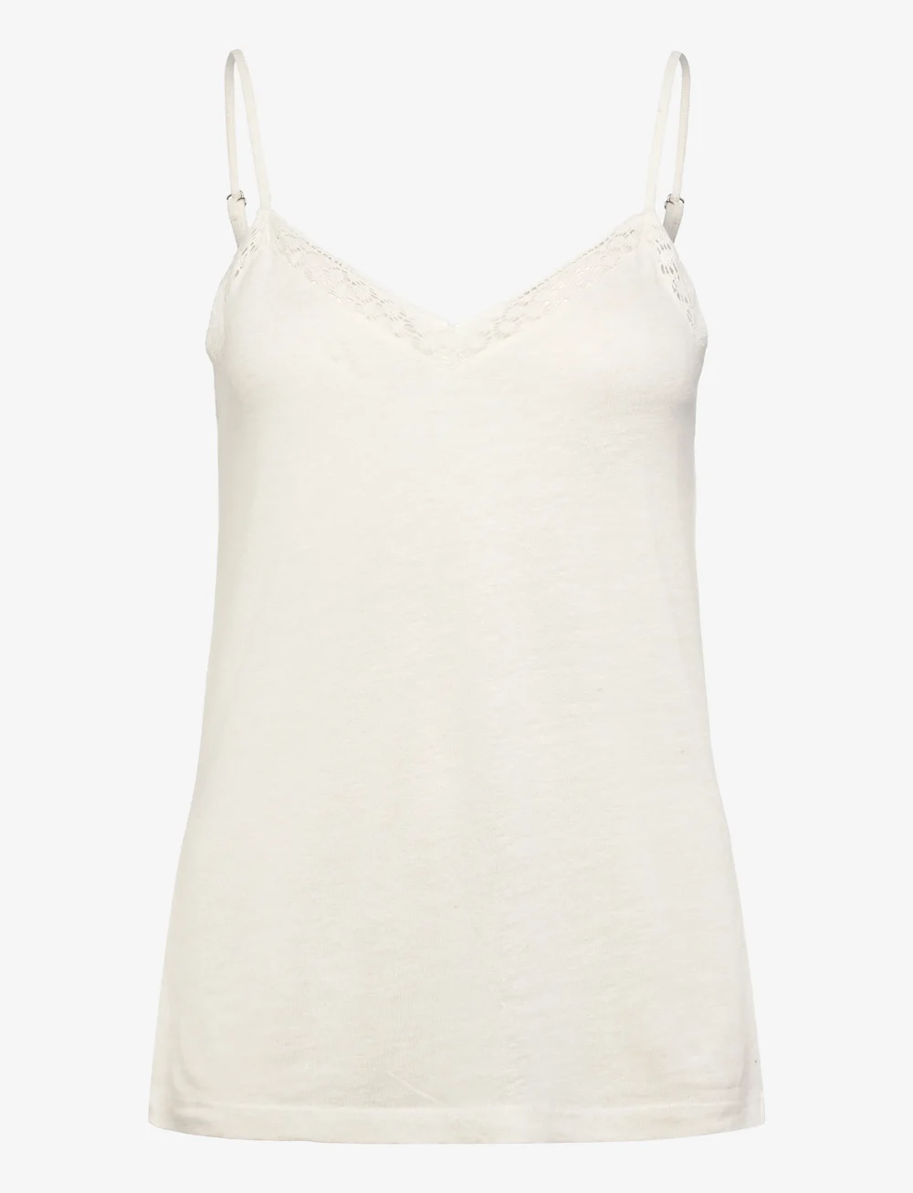 Rosemunde - RWAmina SL Regular Strap Top - Ärmellose tops - ivory - 1