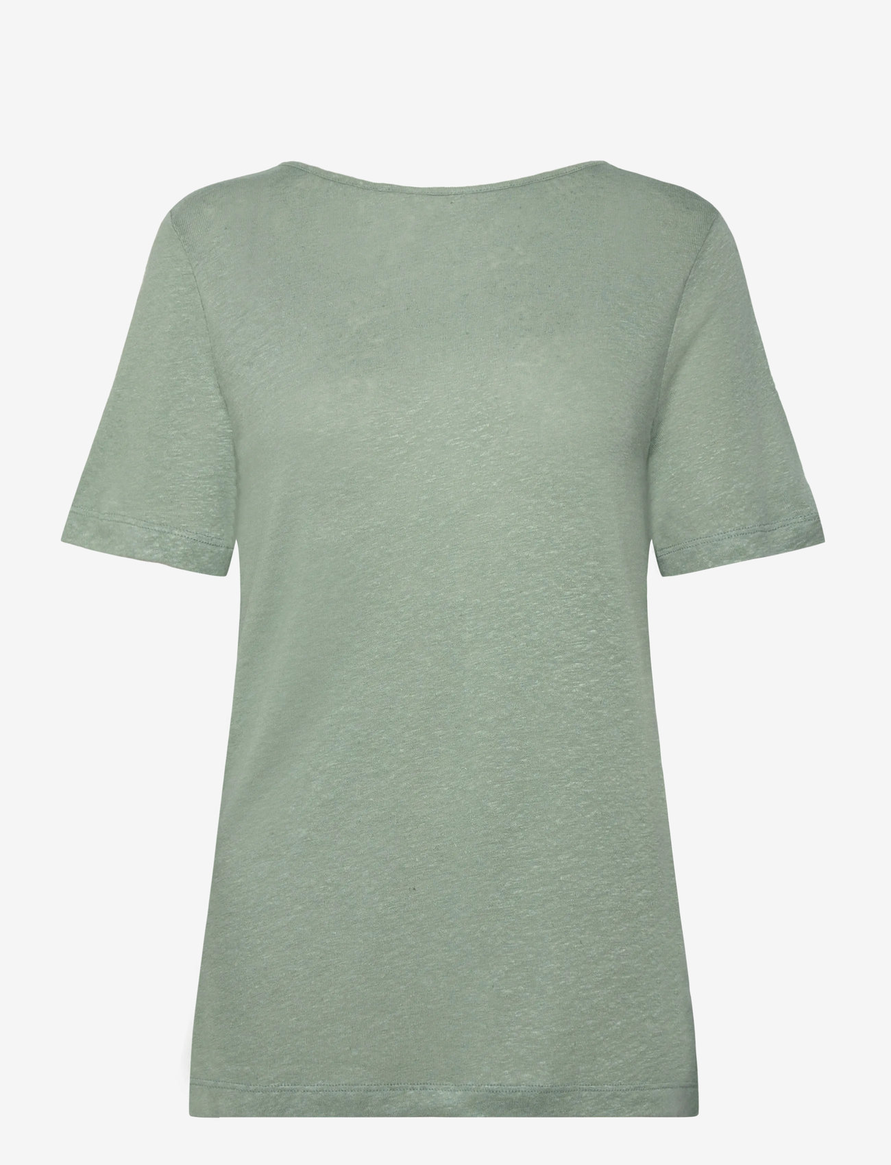Rosemunde - RWAmina SS Regular Lace T-shirt - t-shirts - chinois green - 1