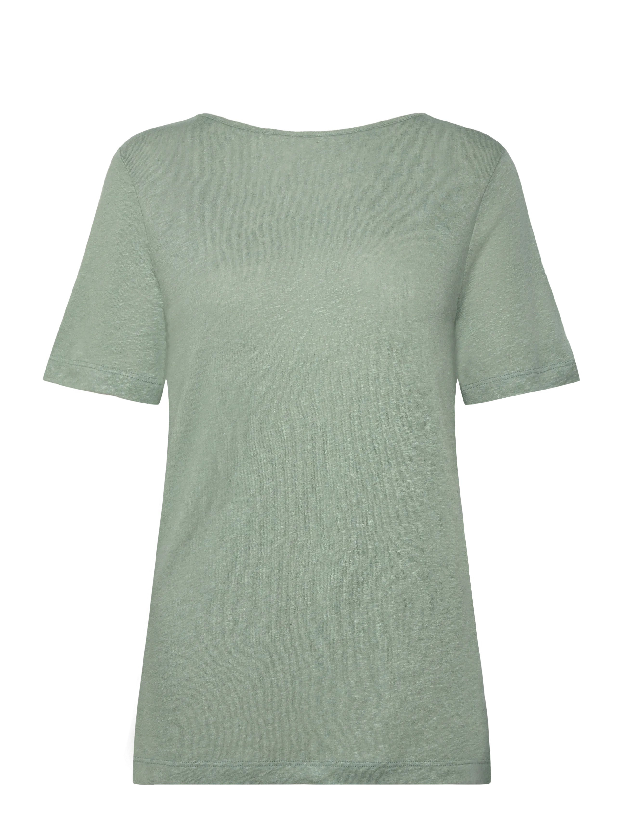 Rosemunde - RWAmina SS Regular Lace T-shirt - t-shirts - chinois green - 1