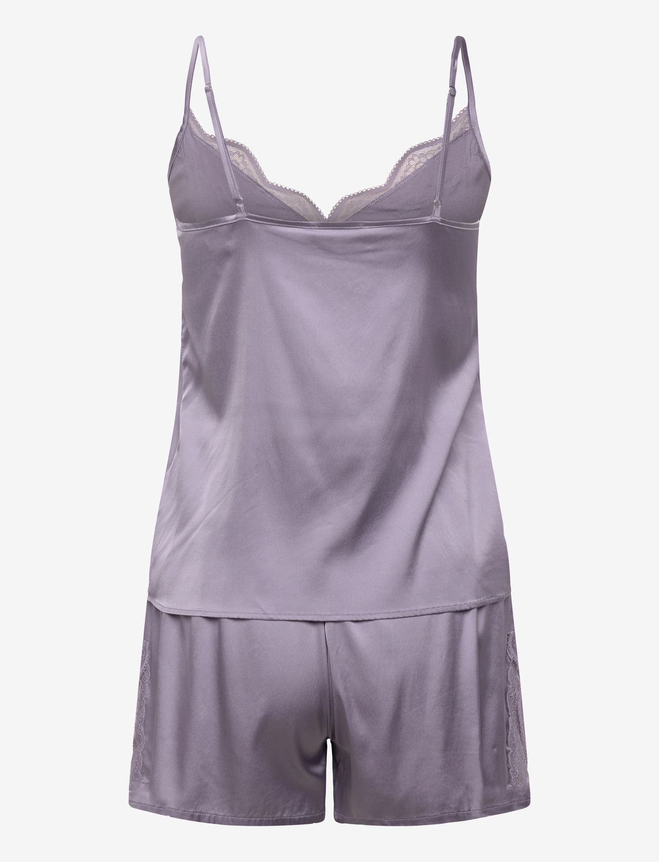 Rosemunde - RHJasmine Silk Blend Woven Nightset - pyjamas - lavender grey - 1