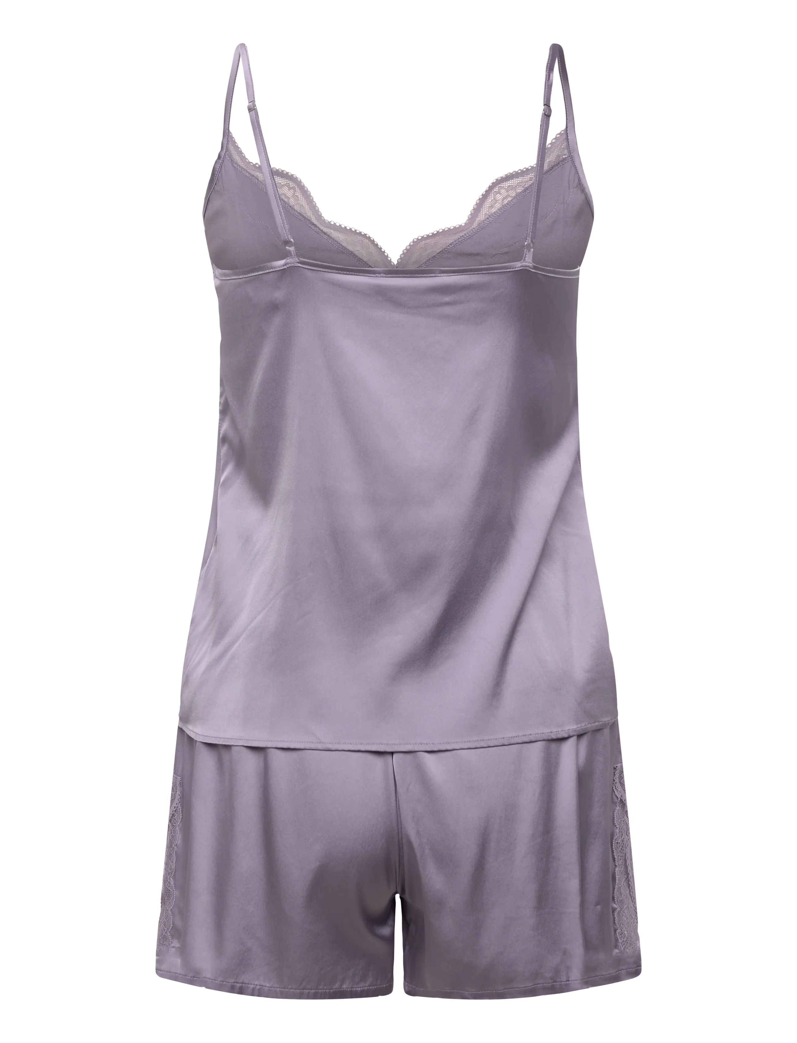 Rosemunde - RHJasmine Silk Blend Woven Nightset - pyjamas - lavender grey - 1