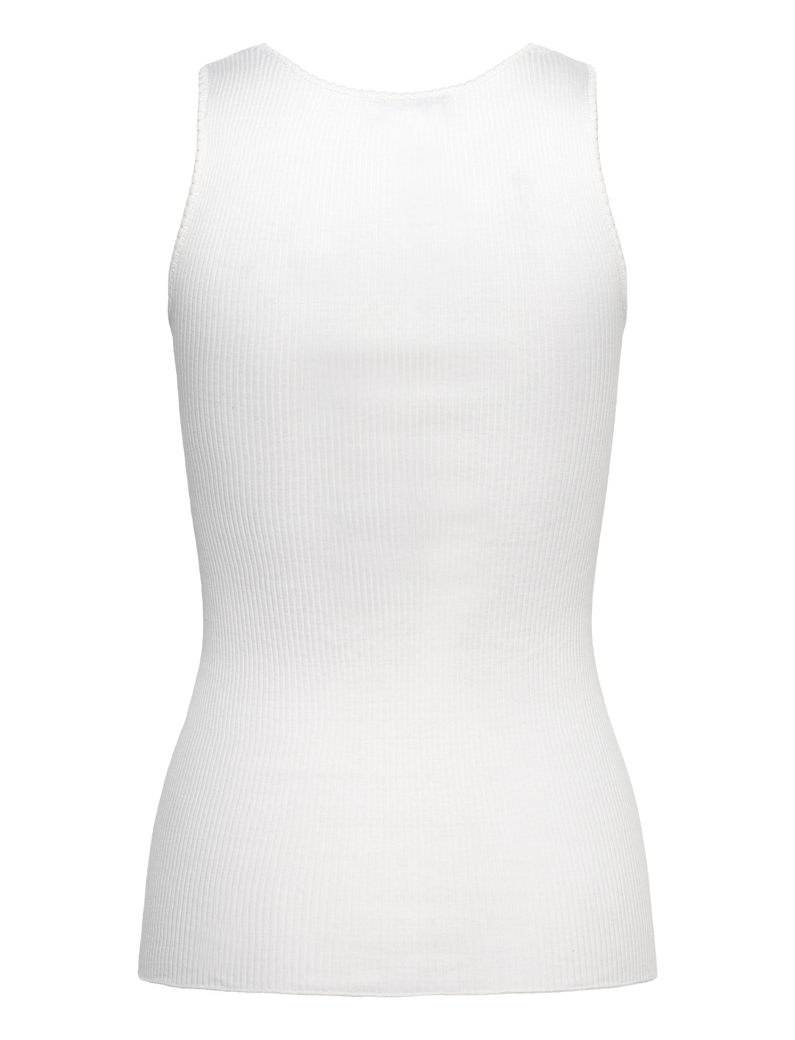 Rosemunde - RWBeatha SL U-neck Top - new white - 1