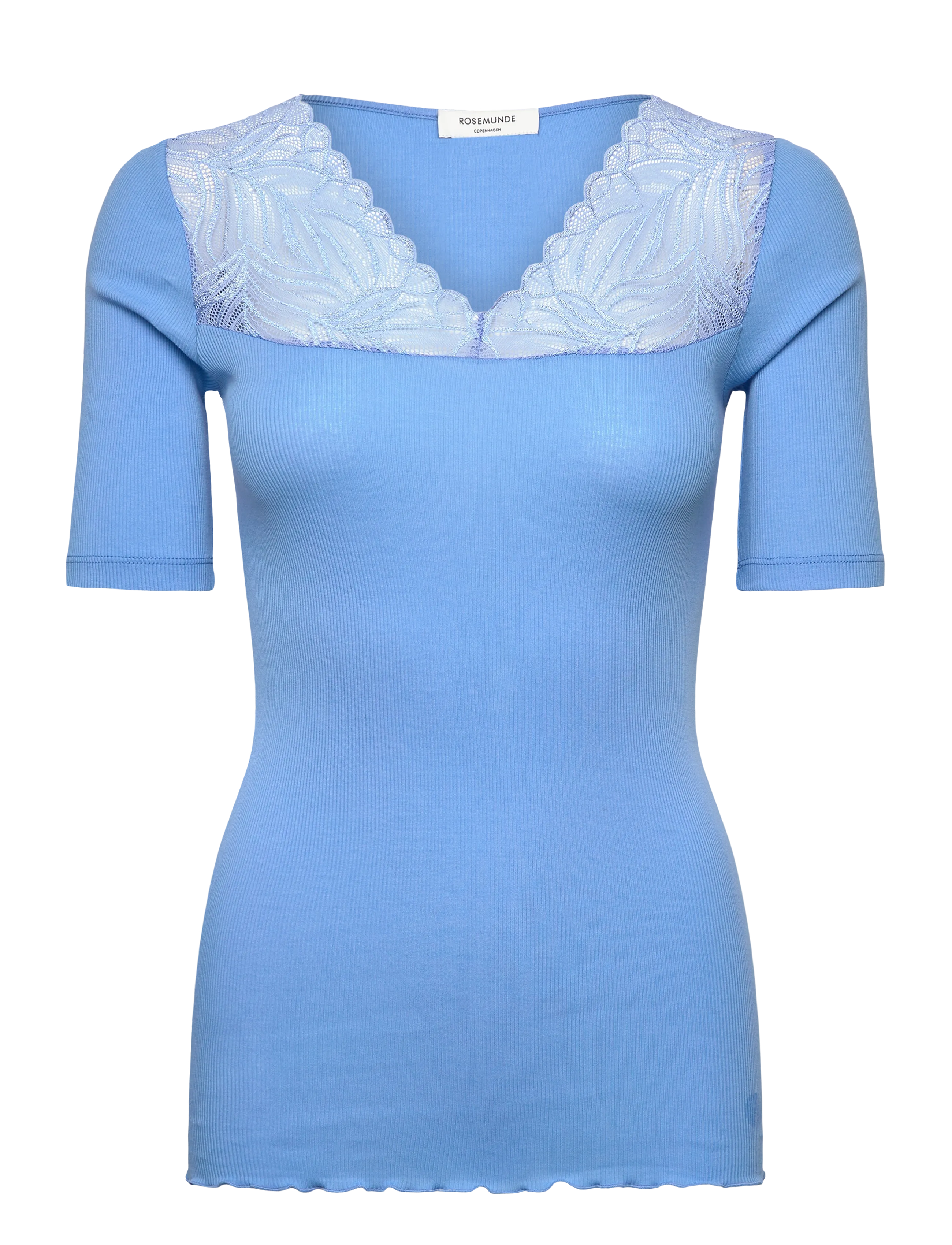 Rosemunde RWBernadine 2/4 Regular V-neck T-sh - Kampagne - LITTLE BOY BLUE / blue