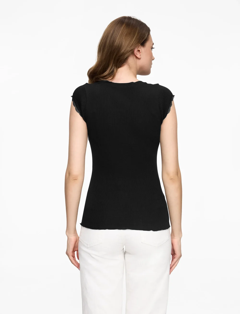 Rosemunde - RWBaybay SS Regular T-shirt - t-shirts - black - 4