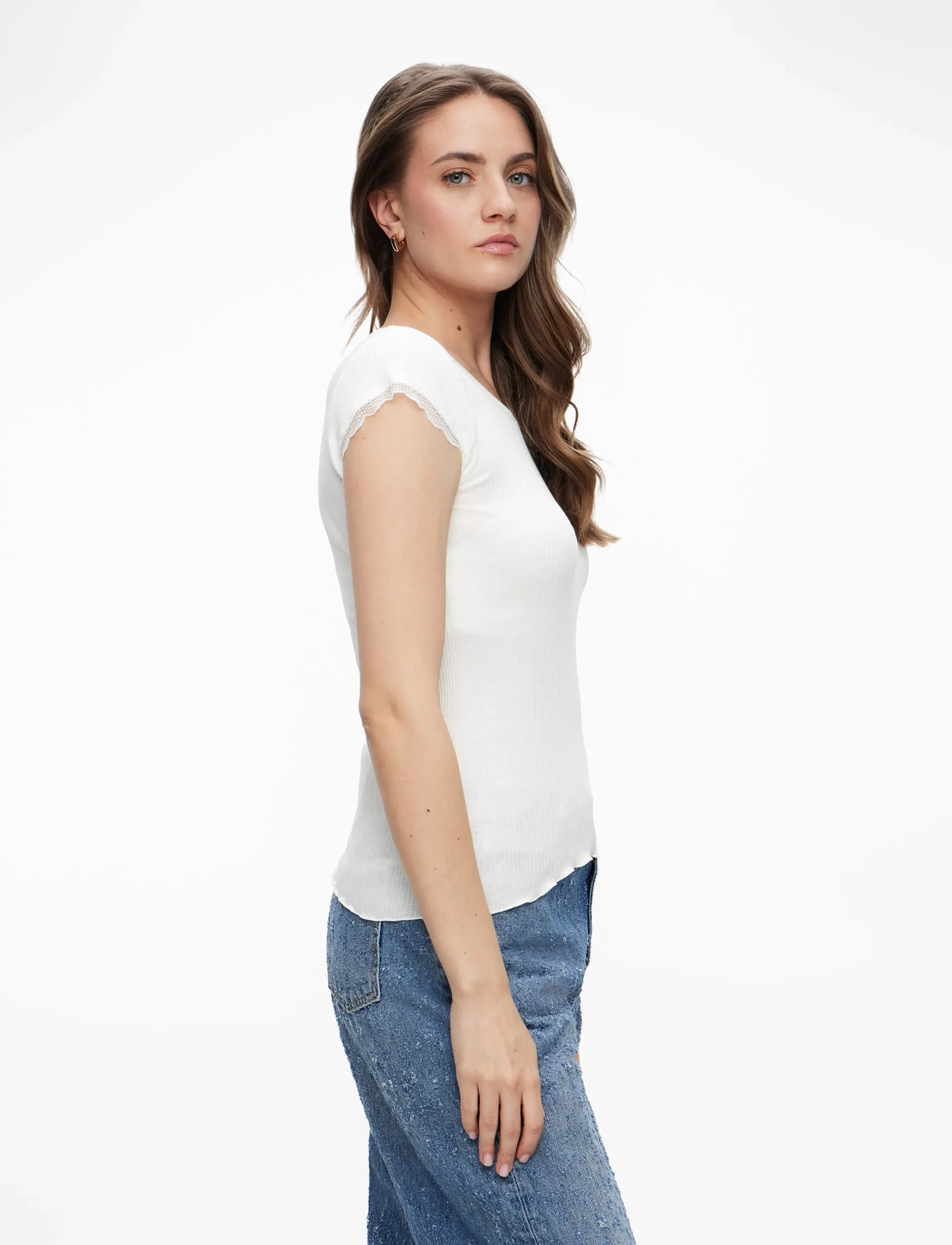 Rosemunde - RWBaybay SS Regular T-shirt - t-shirts - ivory - 3