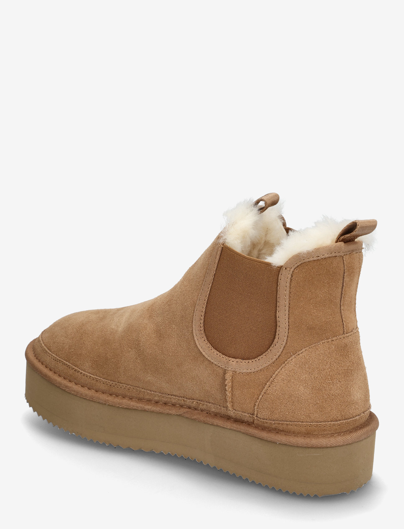 Rosemunde - RHBolina Chelsea Plateau Boot - teddy boots - almond - 2