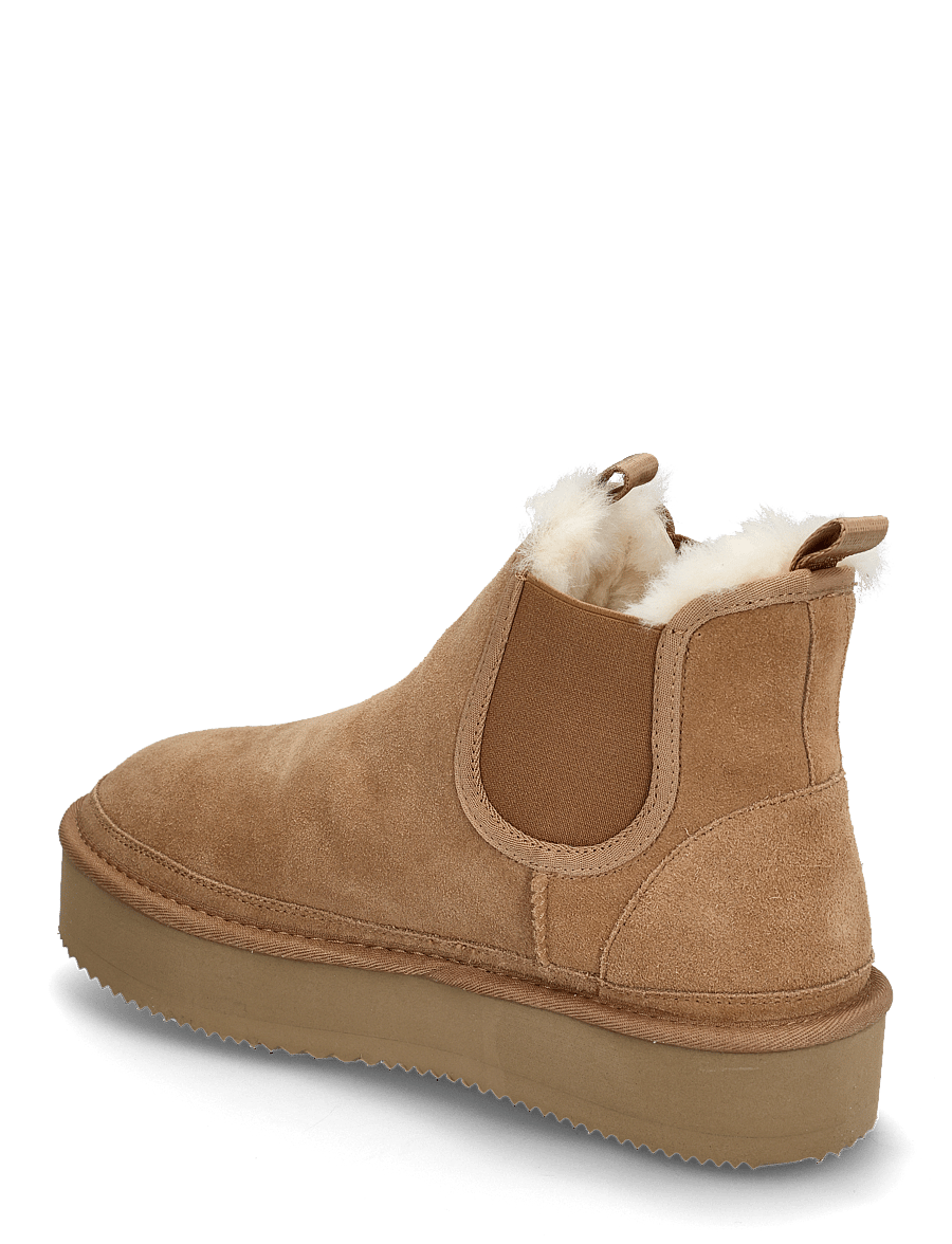 Rosemunde - RHBolina Chelsea Plateau Boot - teddy-stiefel - almond - 2