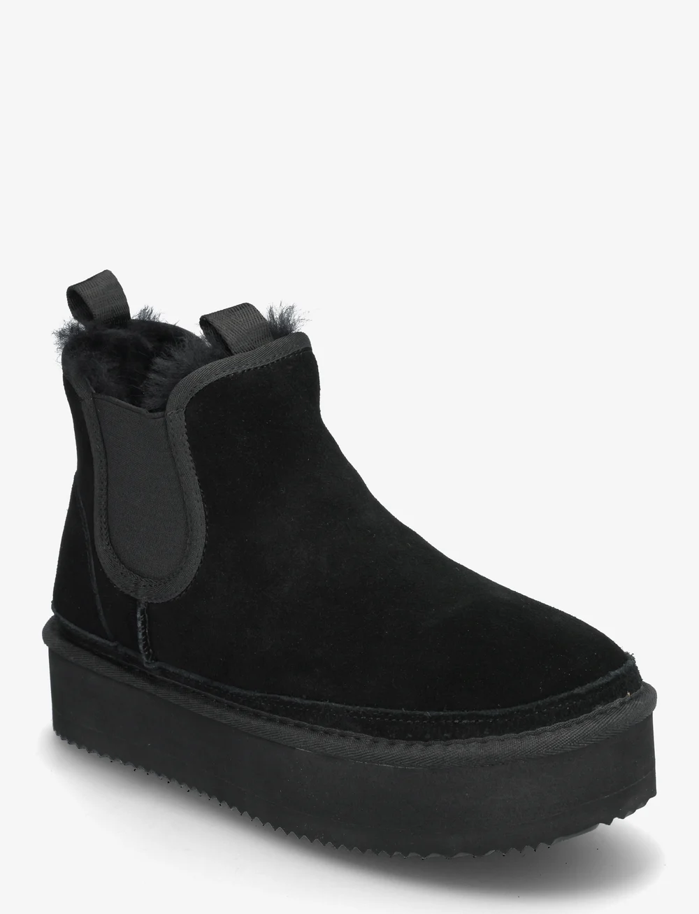 Rosemunde - RHBolina Chelsea Plateau Boot - teddyfell boots - black - 1