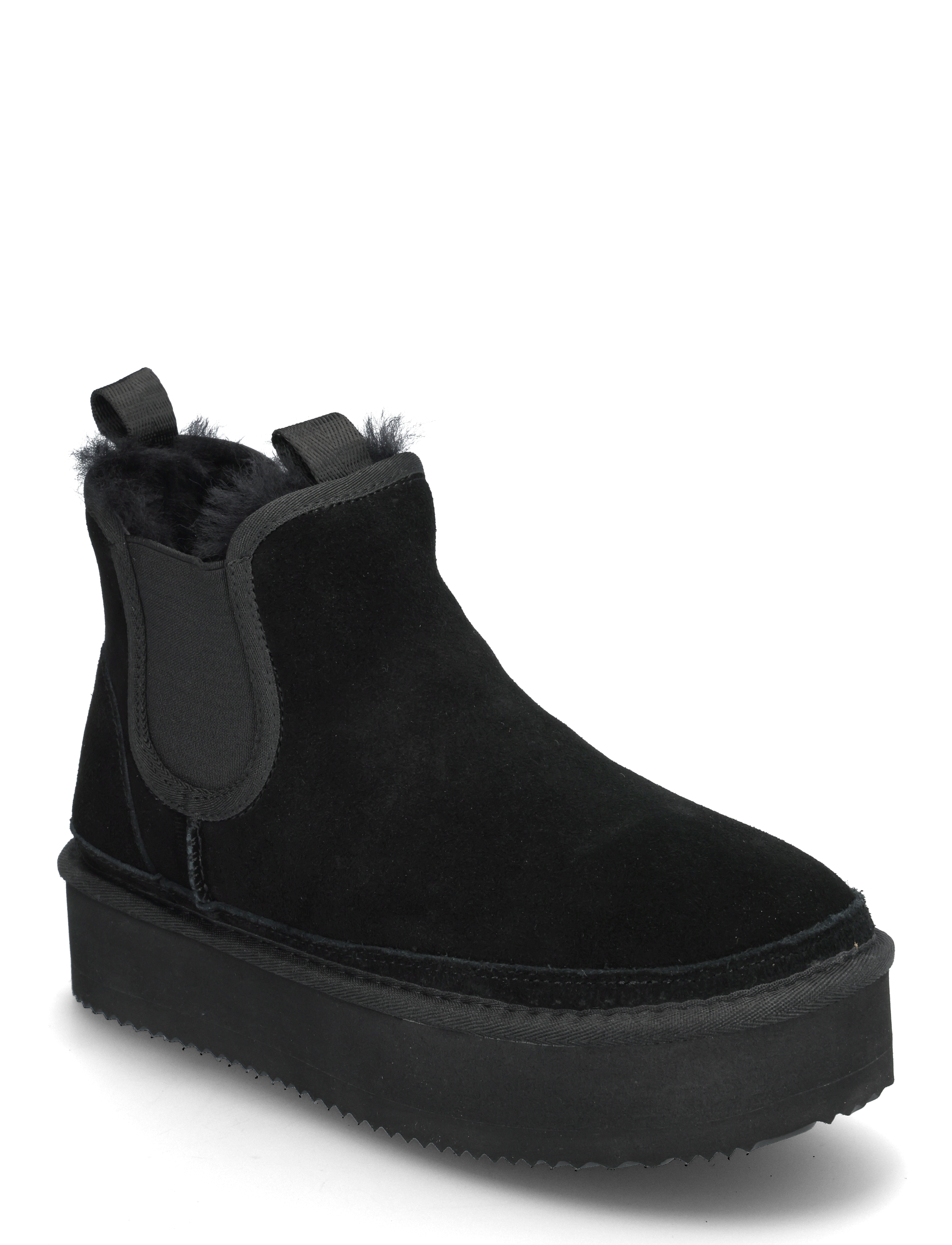 Rosemunde RHBolina Chelsea Plateau Boot - Støvler - BLACK / black