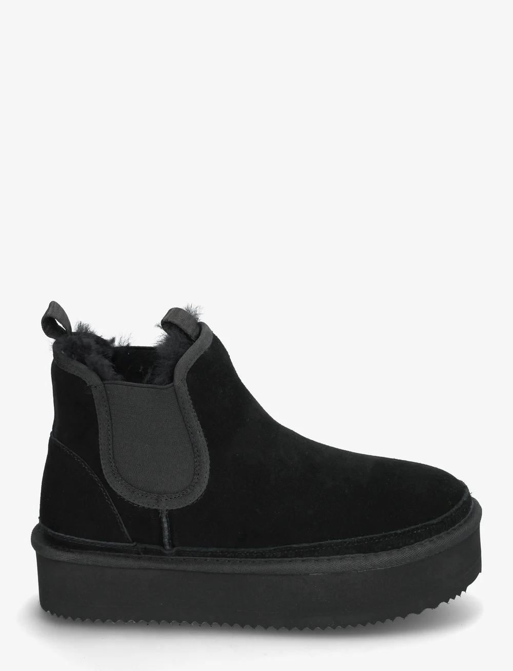 Rosemunde - RHBolina Chelsea Plateau Boot - teddyfell boots - black - 2