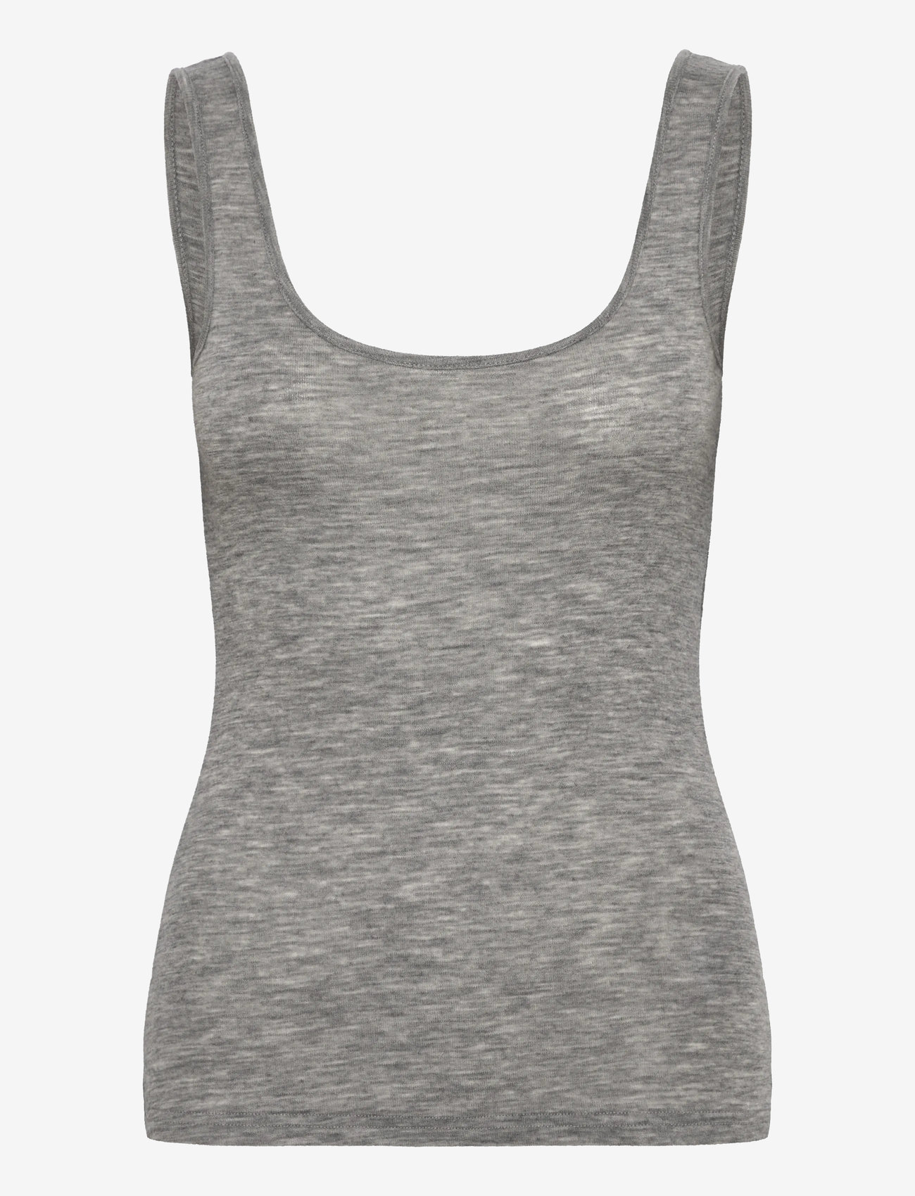 Rosemunde - RWSara Cashmere Blend SL Tank Top - kaschmir - light grey melange - 0