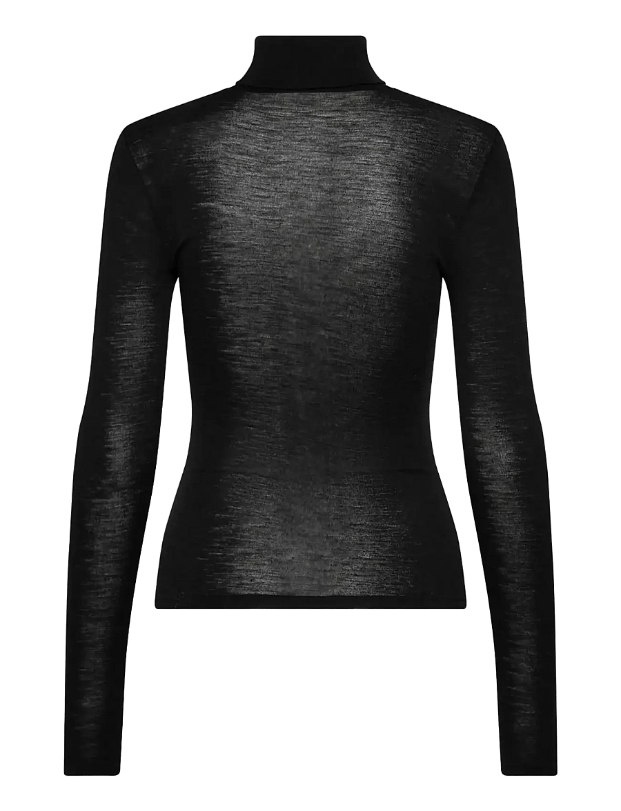 Rosemunde - RWSara Cashmere Blend LS Roll-neck - black - 1
