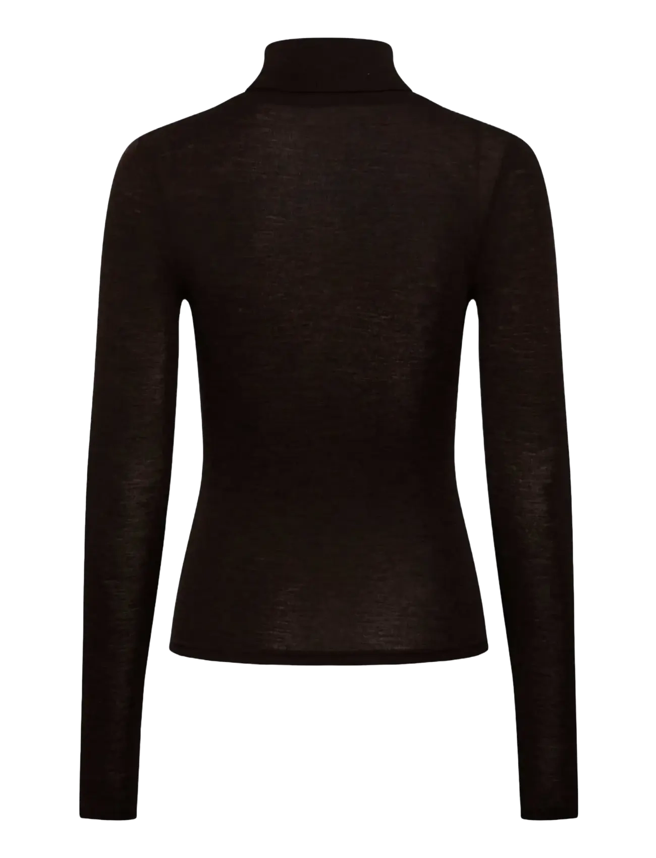 Rosemunde - RWSara Cashmere Blend LS Roll-neck - kaschmir - mole melange - 2