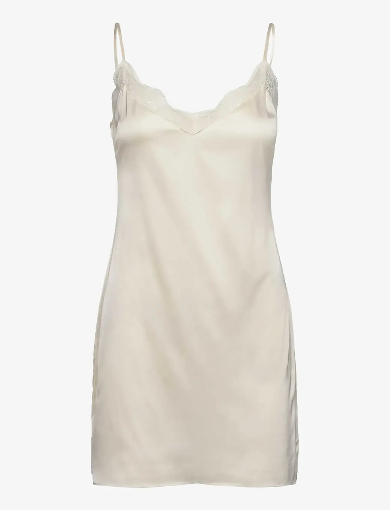 Rosemunde - RHJasmine Silk Blend SL Strap Night - natkjoler - ivory - 0